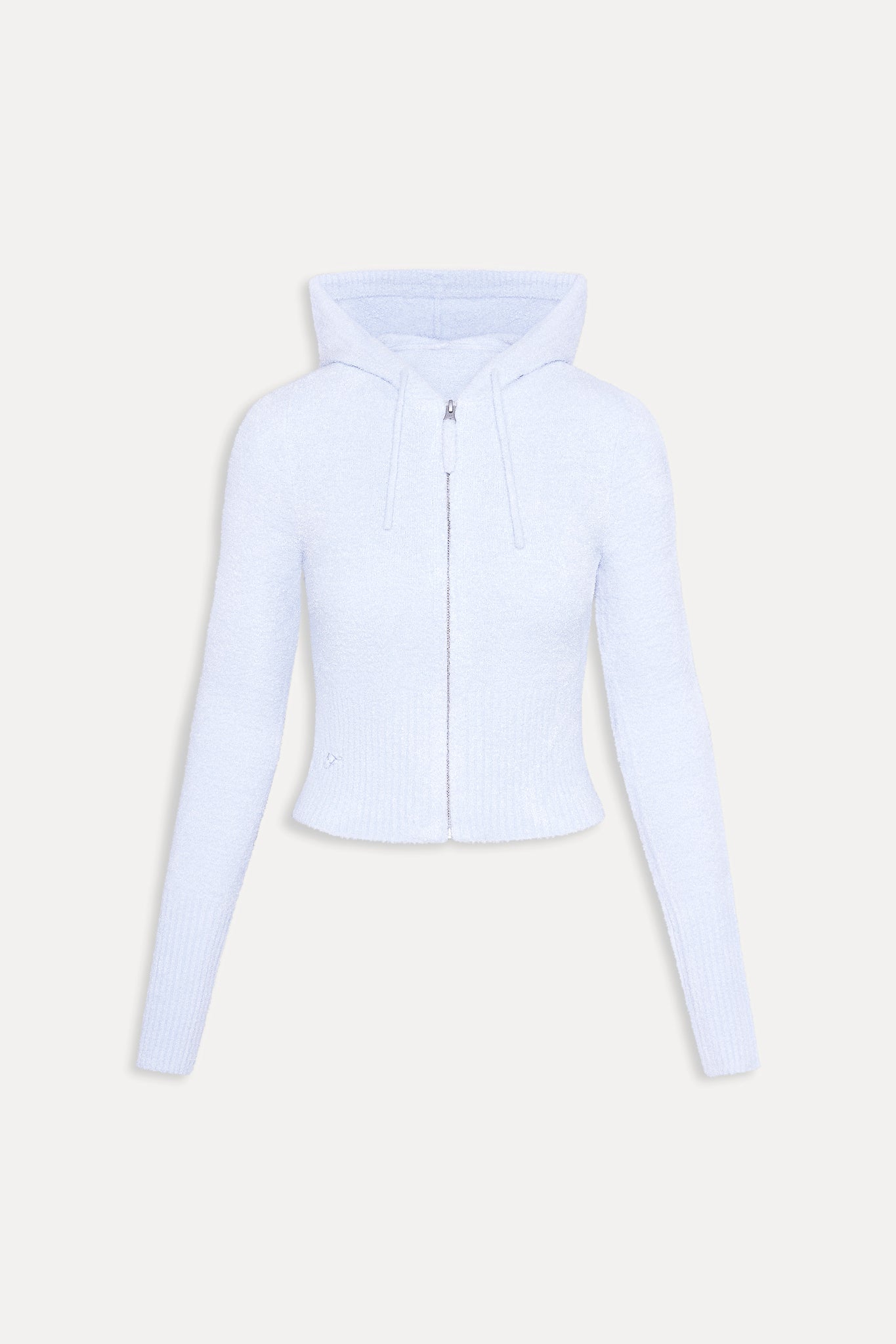 x Barefoot Dreams Aimee Zip Up Hoodie  Ocean Mist