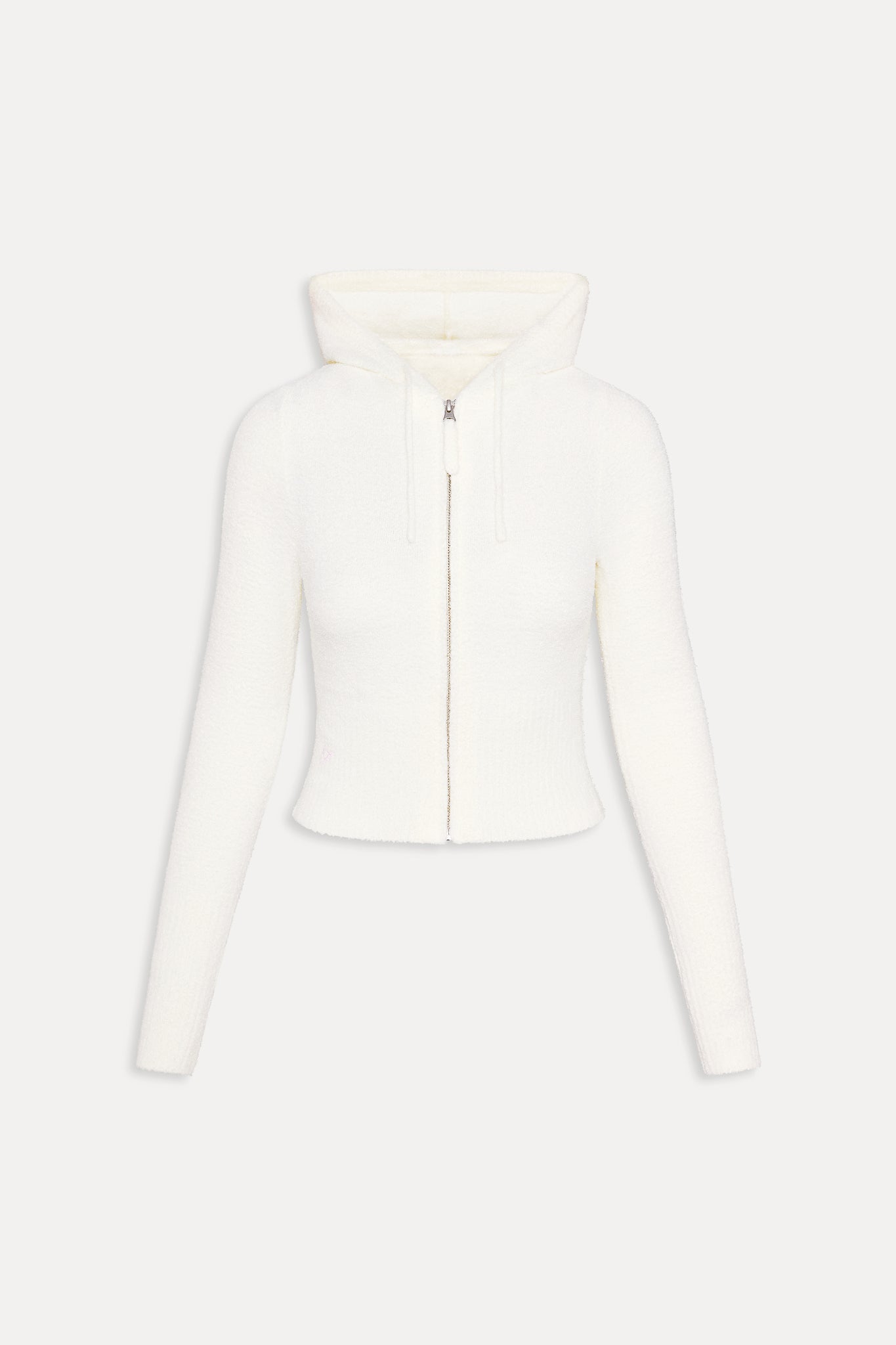 x Barefoot Dreams Aimee Zip Up Hoodie  Pearl