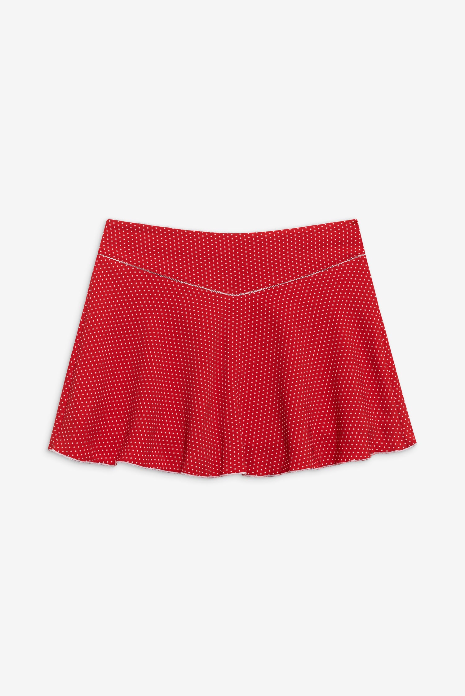 Angeline Mini Skirt  Ladybug