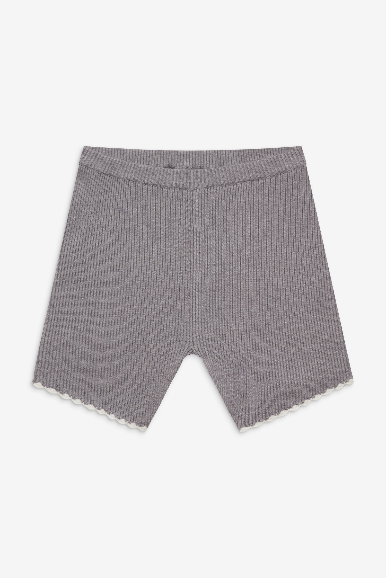 Ariel Knit Shorts  Rain Cloud