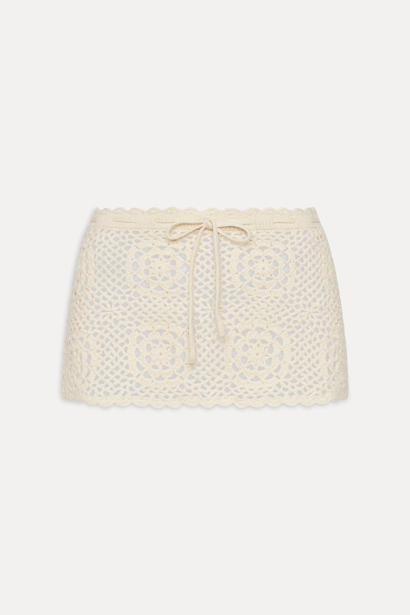 Arlo Crochet Mini Skirt  Bunny