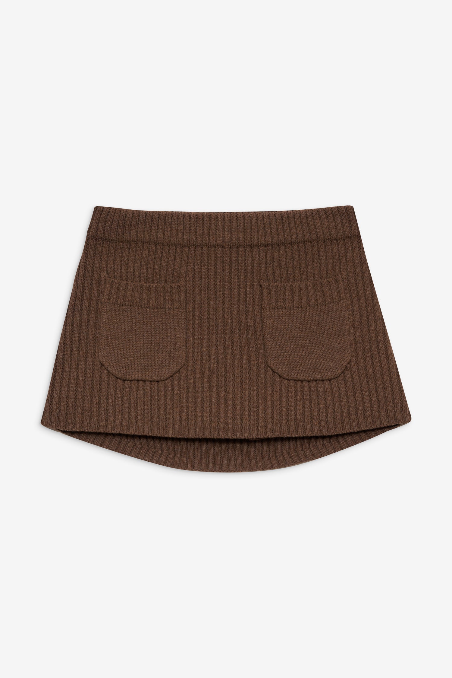 Ashton Knit Mini Skort  Maple