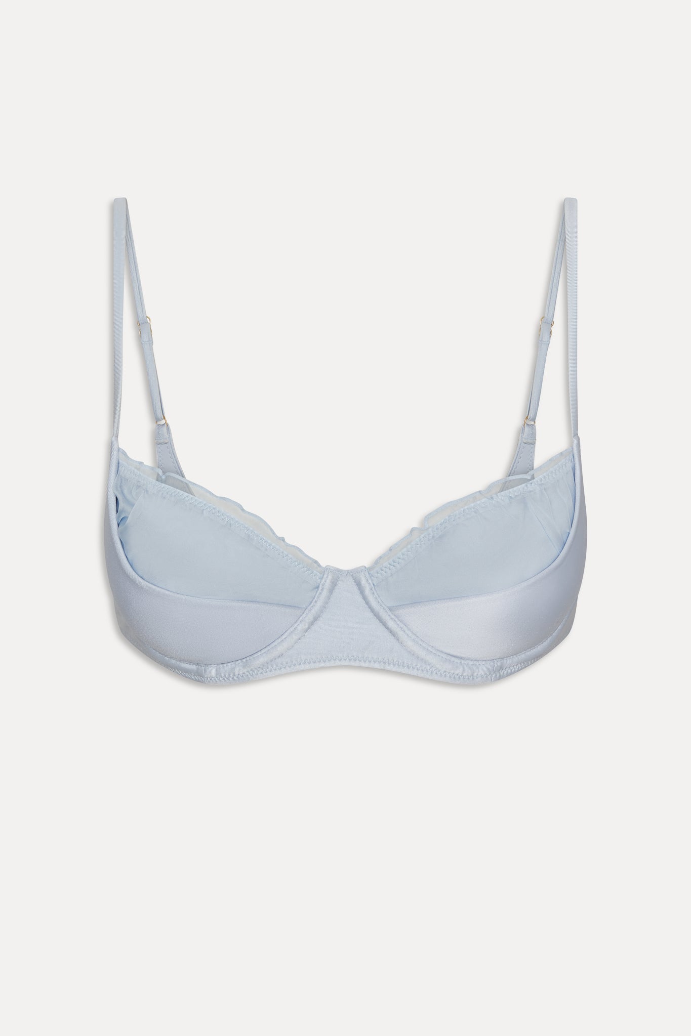 Austin Underwire Shine Bikini Top  Frosting