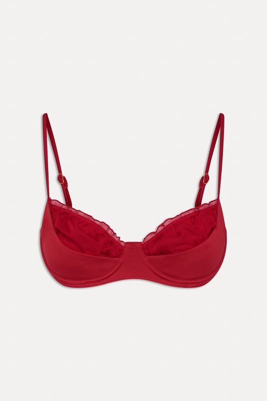 BELLA HADID Austin Underwire Bikini Top Valentine by Frankies Bikinis 
