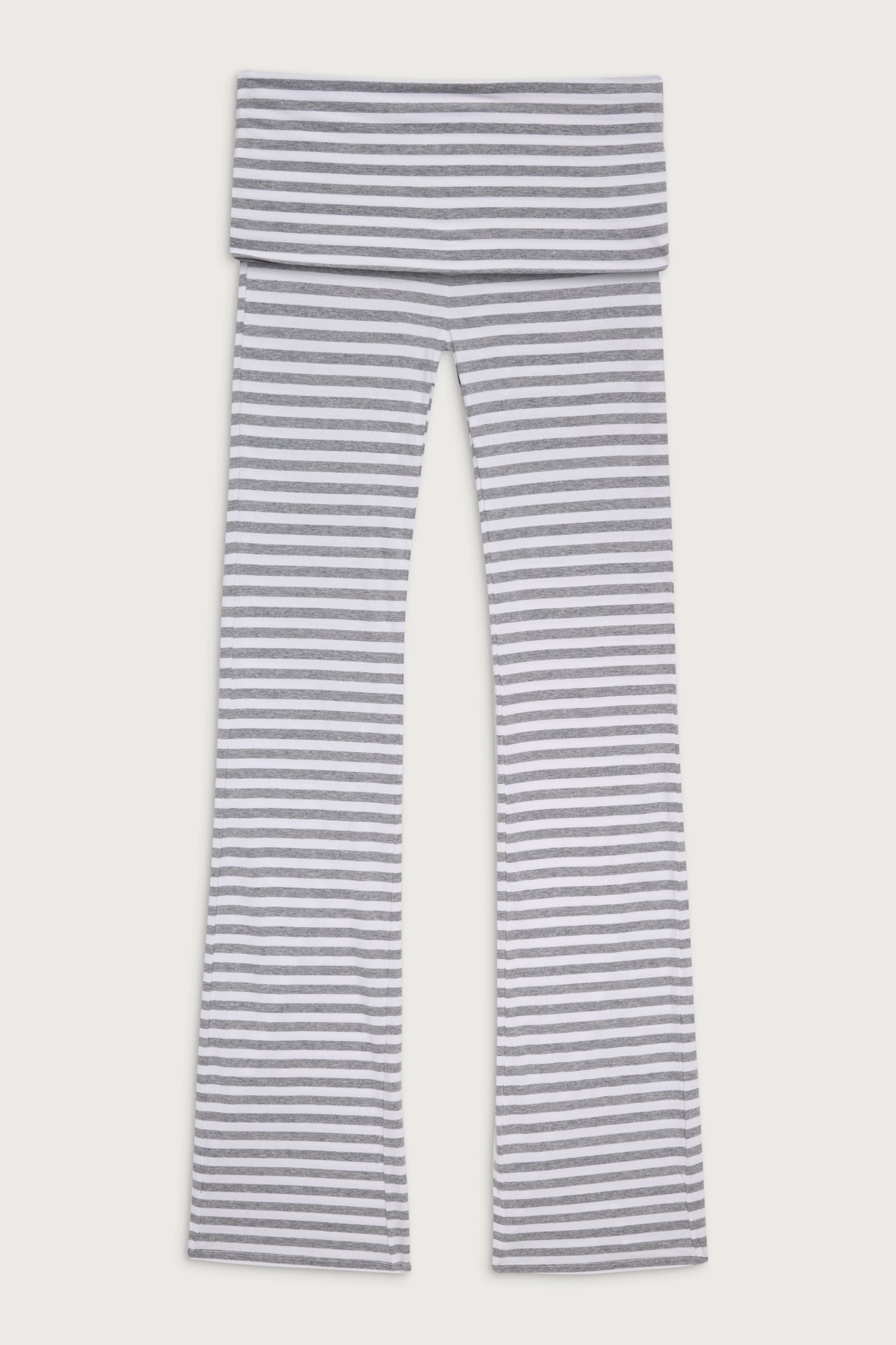 Avenue Cotton Flare Legging  Hazy Stripe