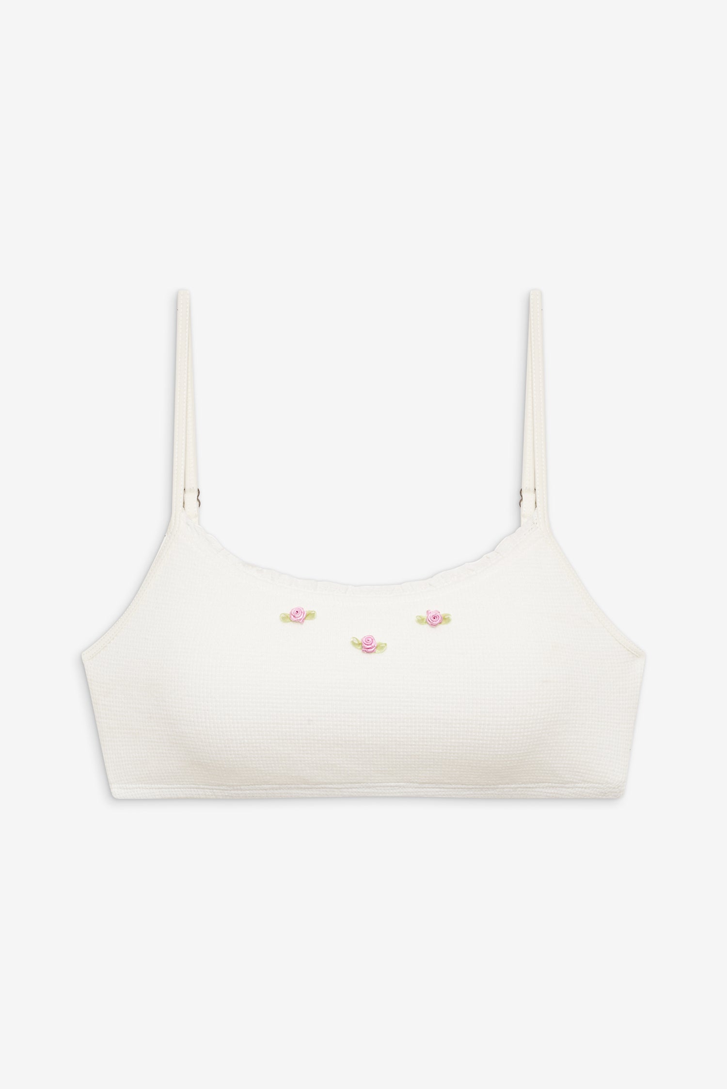 Bay View Bikini Top  White