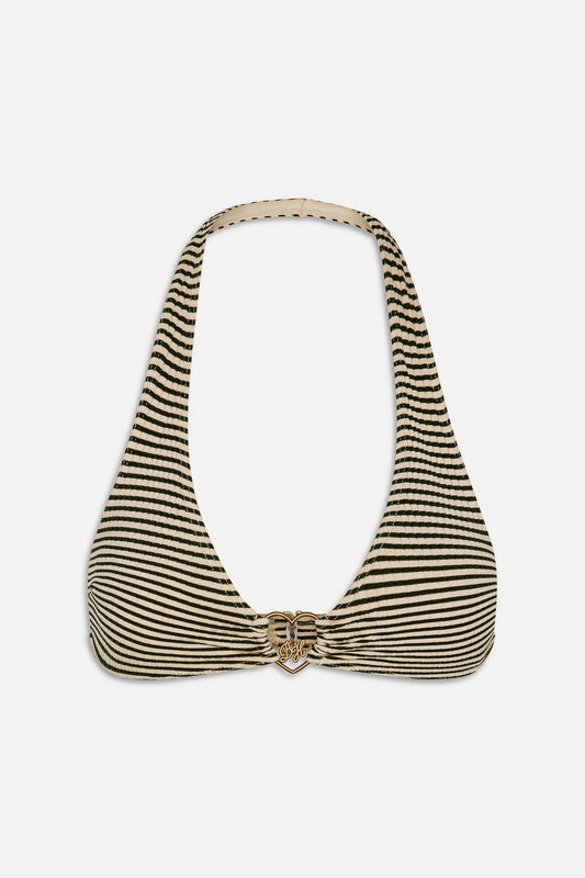 x BELLA HADID Beau Halter Bikini Top Lasso by Frankies Bikinis 