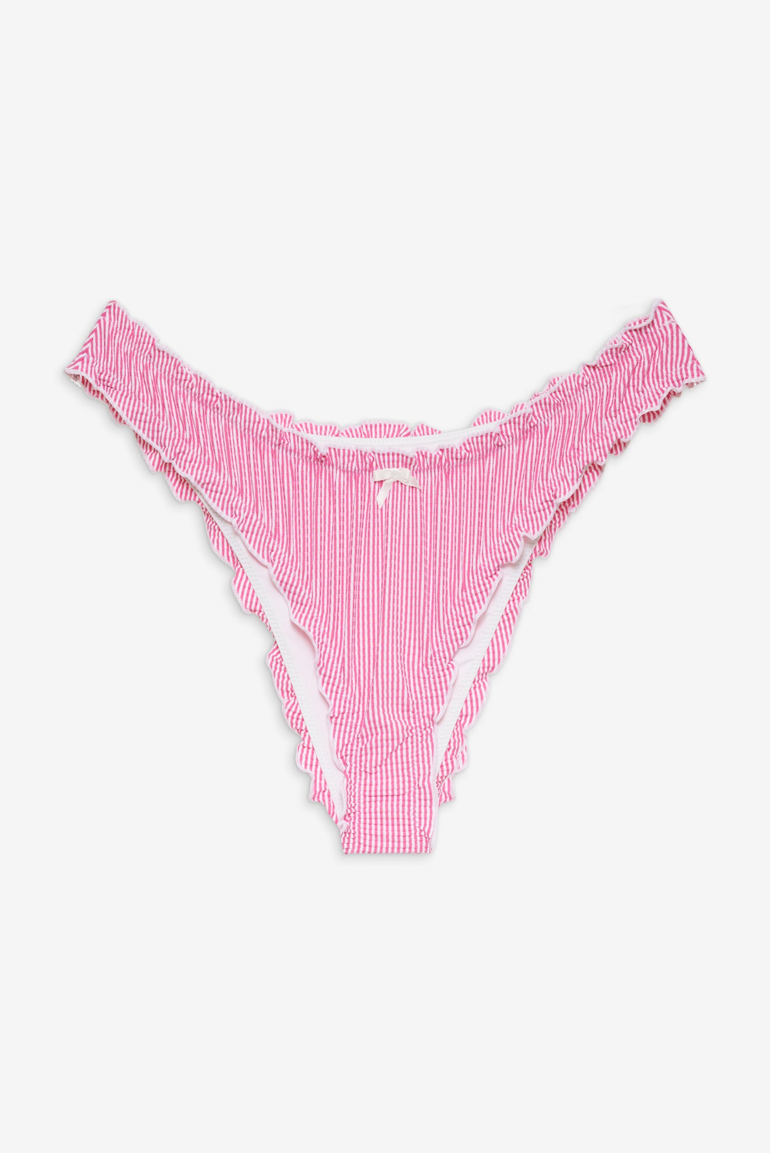 Beloved Bikini Bottom  Pink Stripe