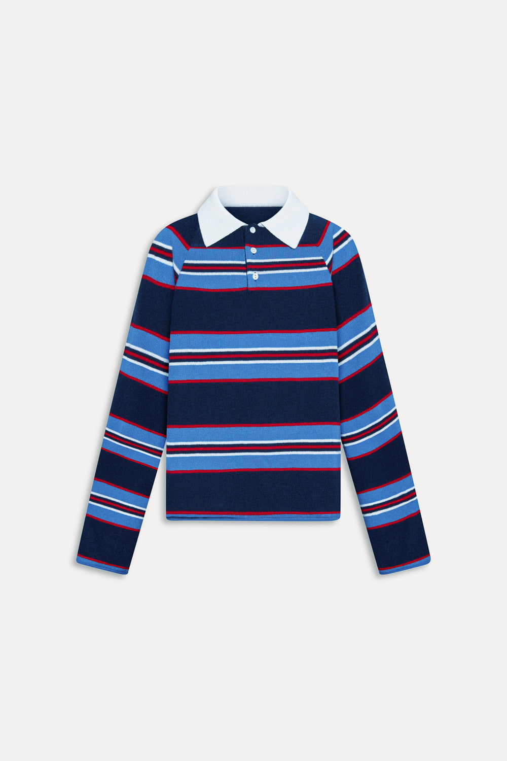 Benson Cashmere Rugby Sweater  Rugby Stripe