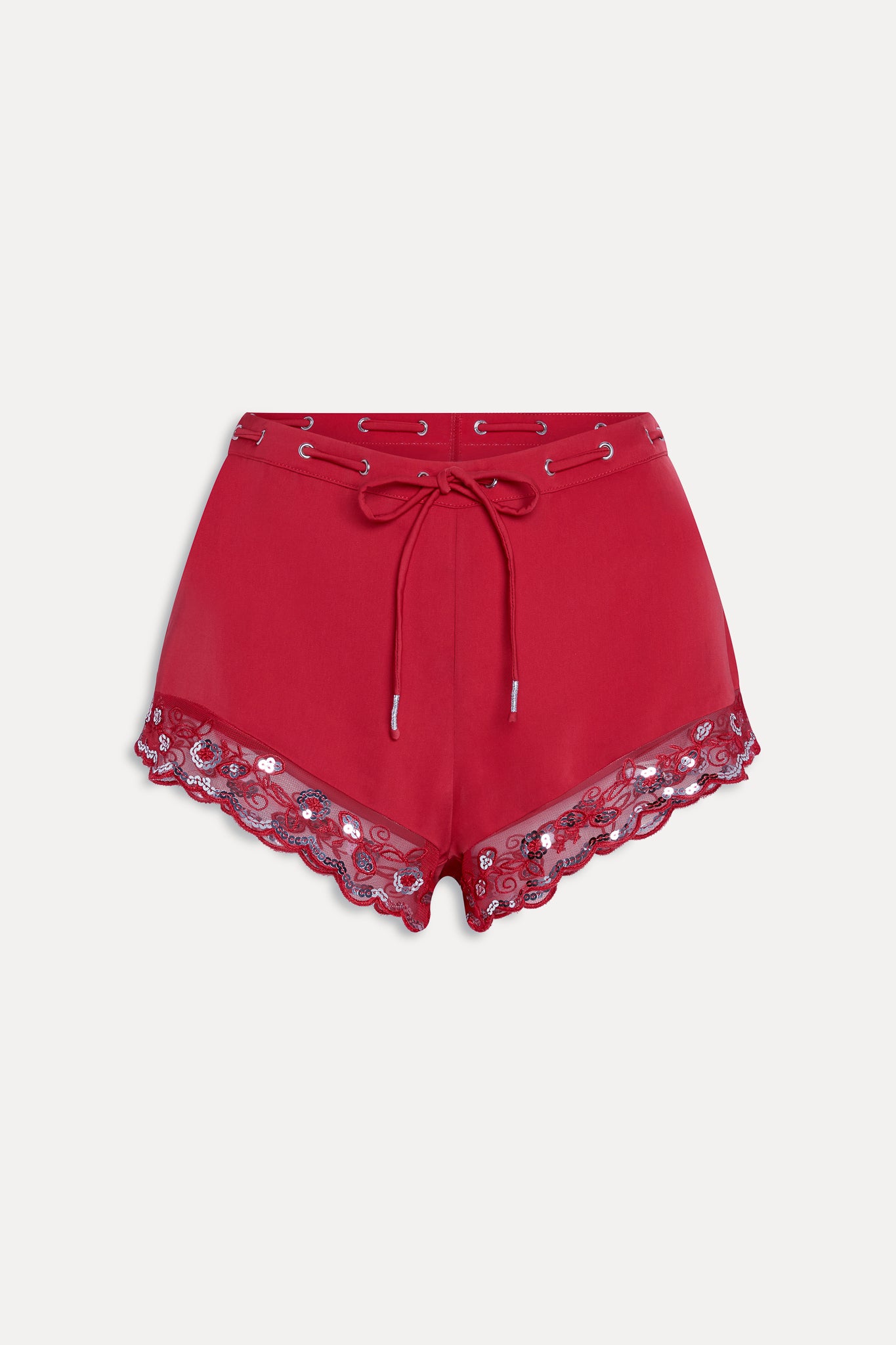 x Devon Lee Carlson Bestie Satin Shorts  Beach House Bloom