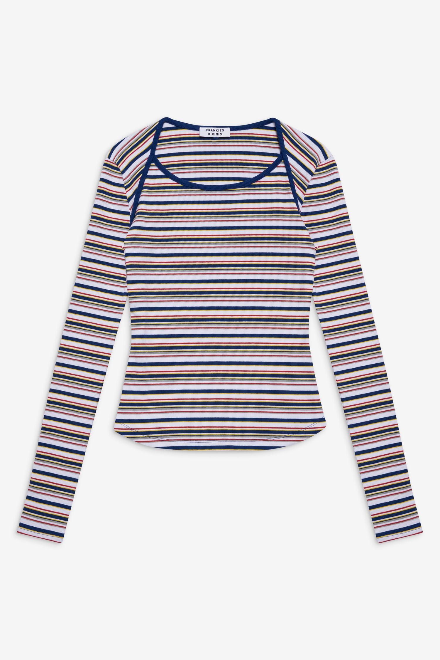 Blair Striped Long  Sleeve Shirt  Love Stripe