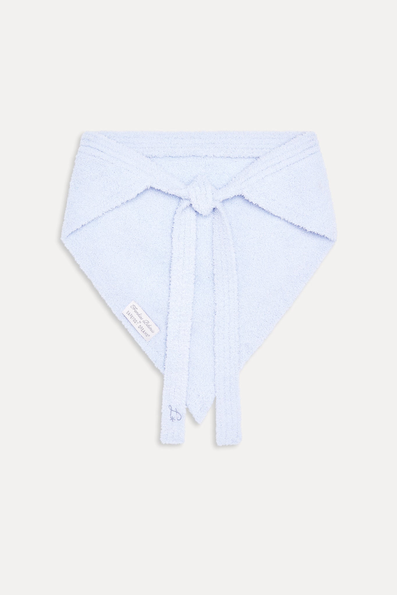 x Barefoot Dreams Bunny Headscarf  Ocean Mist