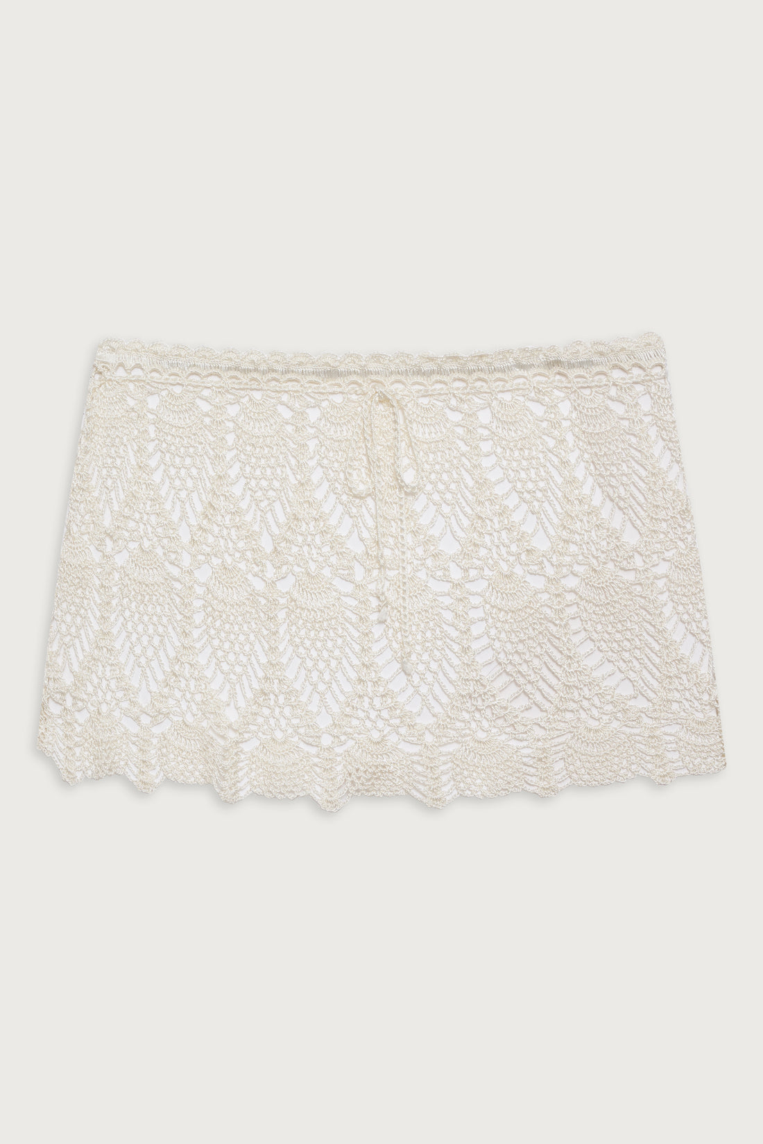 CROCHET BRUNA SKIRT WHITE main image 1