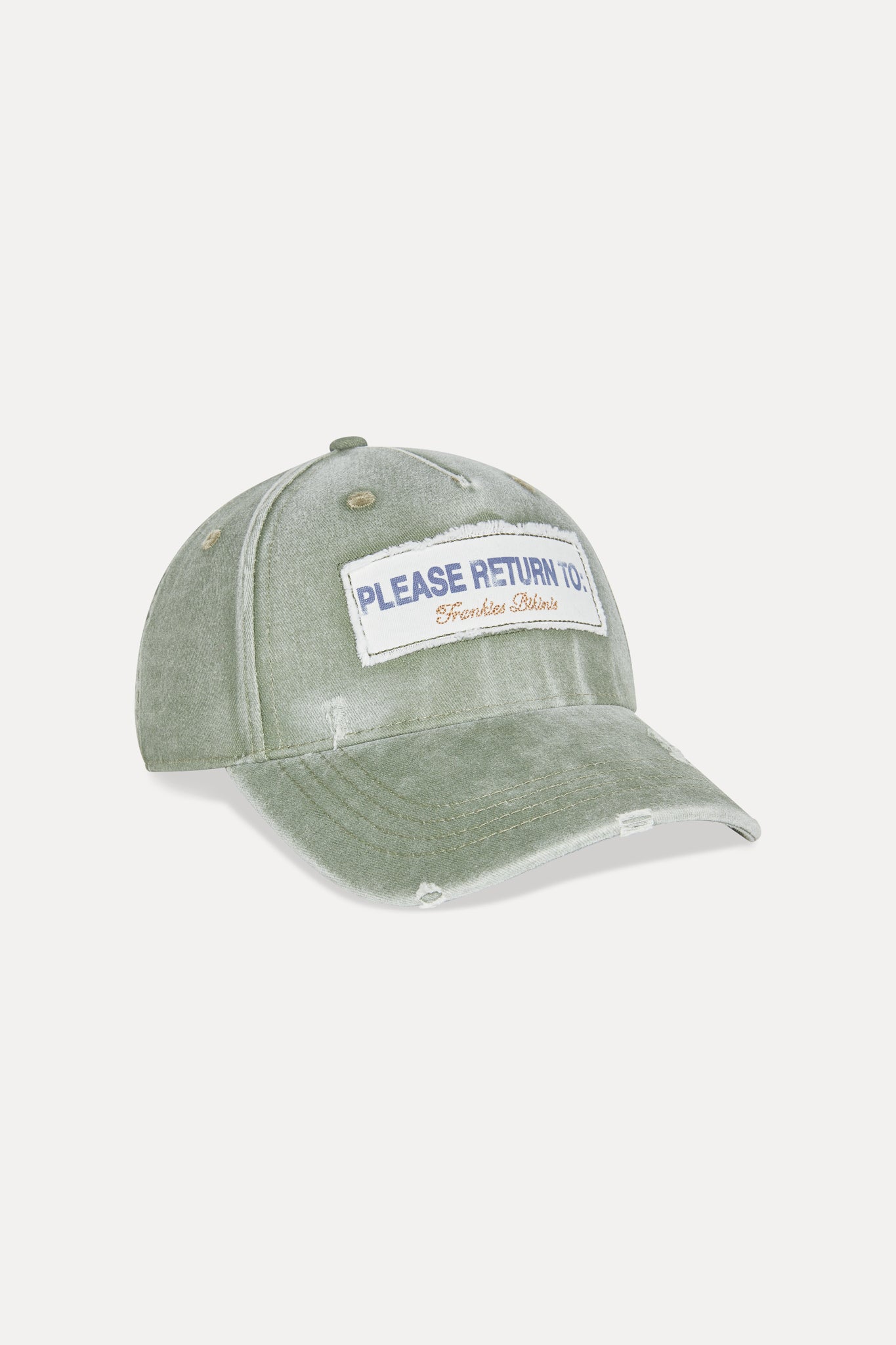 Carolina Distressed Canvas Baseball Cap  Harvest