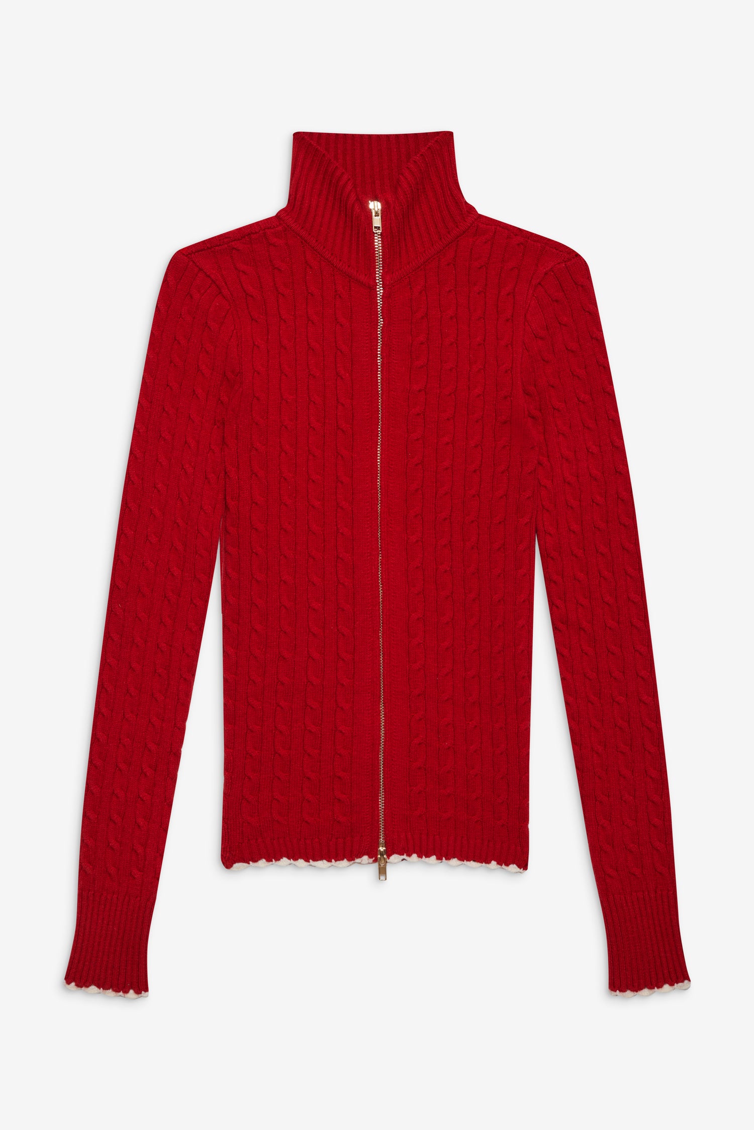 Carter Cable Knit Sweater  Heartstrings