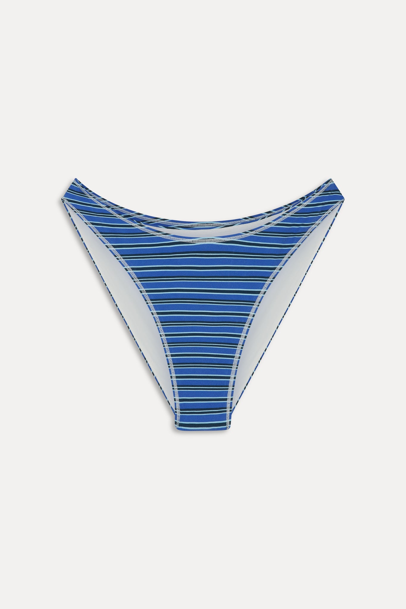 Catalina Full Coverage Bikini Bottom  Summer Stripe