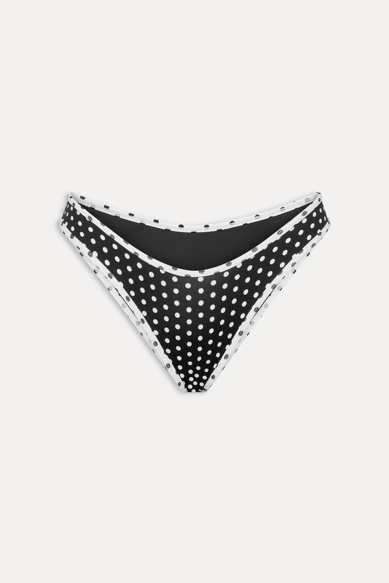 Catalina Full Coverage Bikini Bottom  Classic Polka Dot