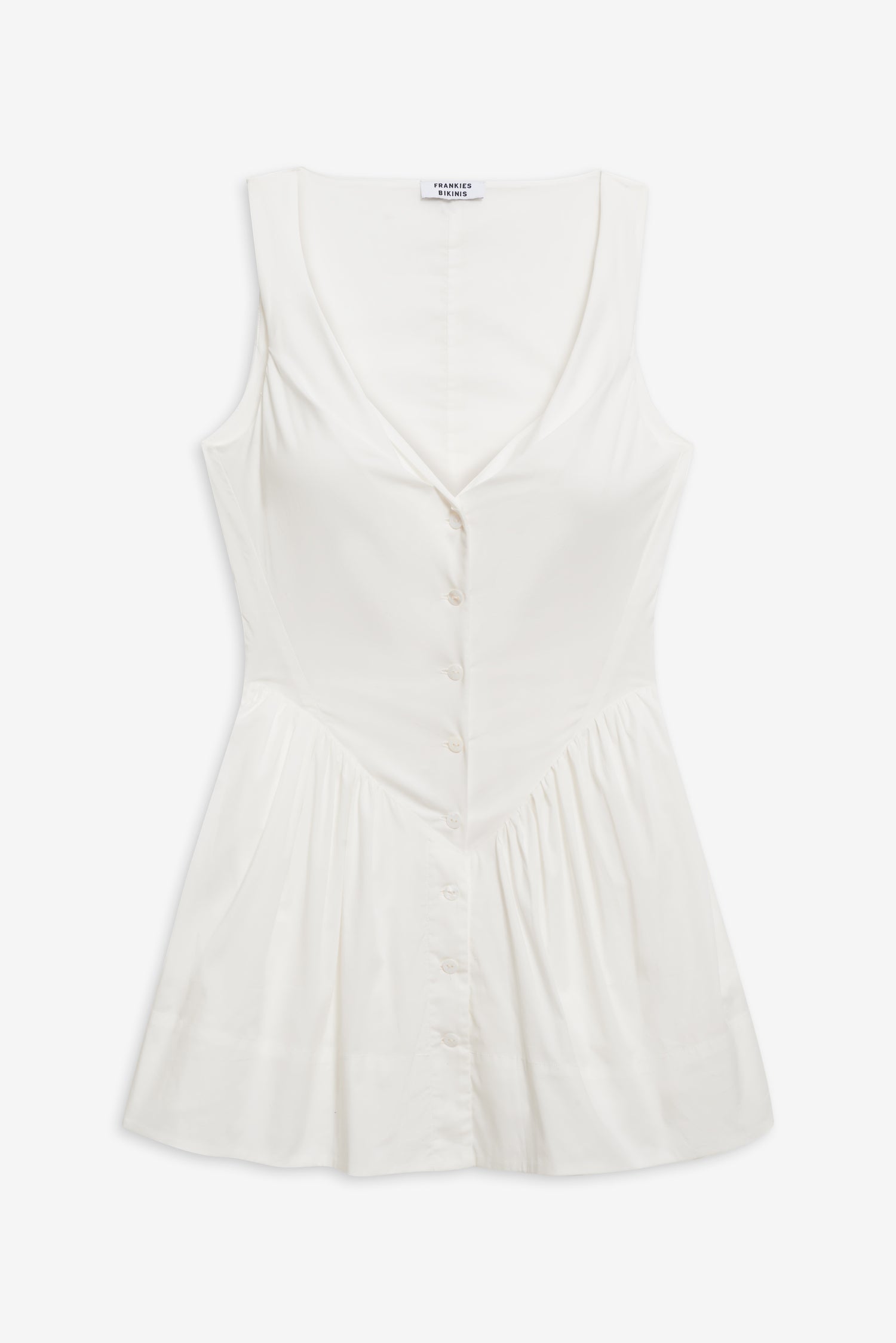 Charlotte Corset  Mini Dress  White