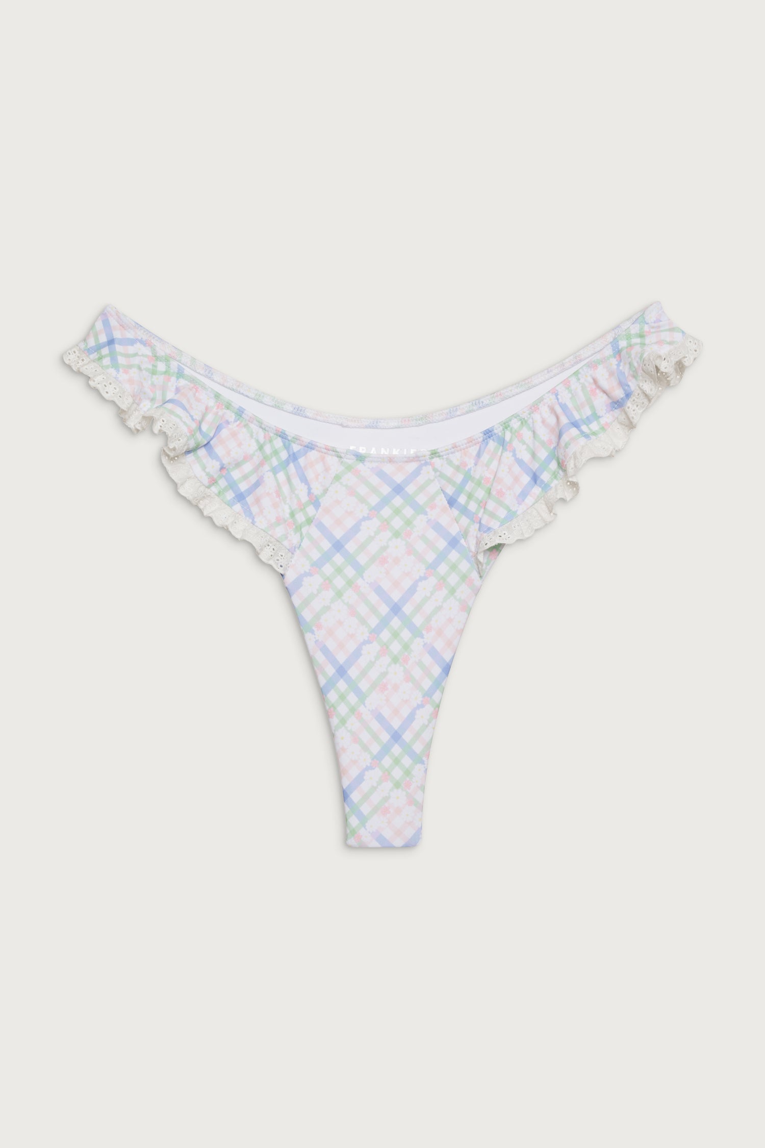 x DJERF AVENUE Charm Micro Bikini Bottom  Cottage Meadow