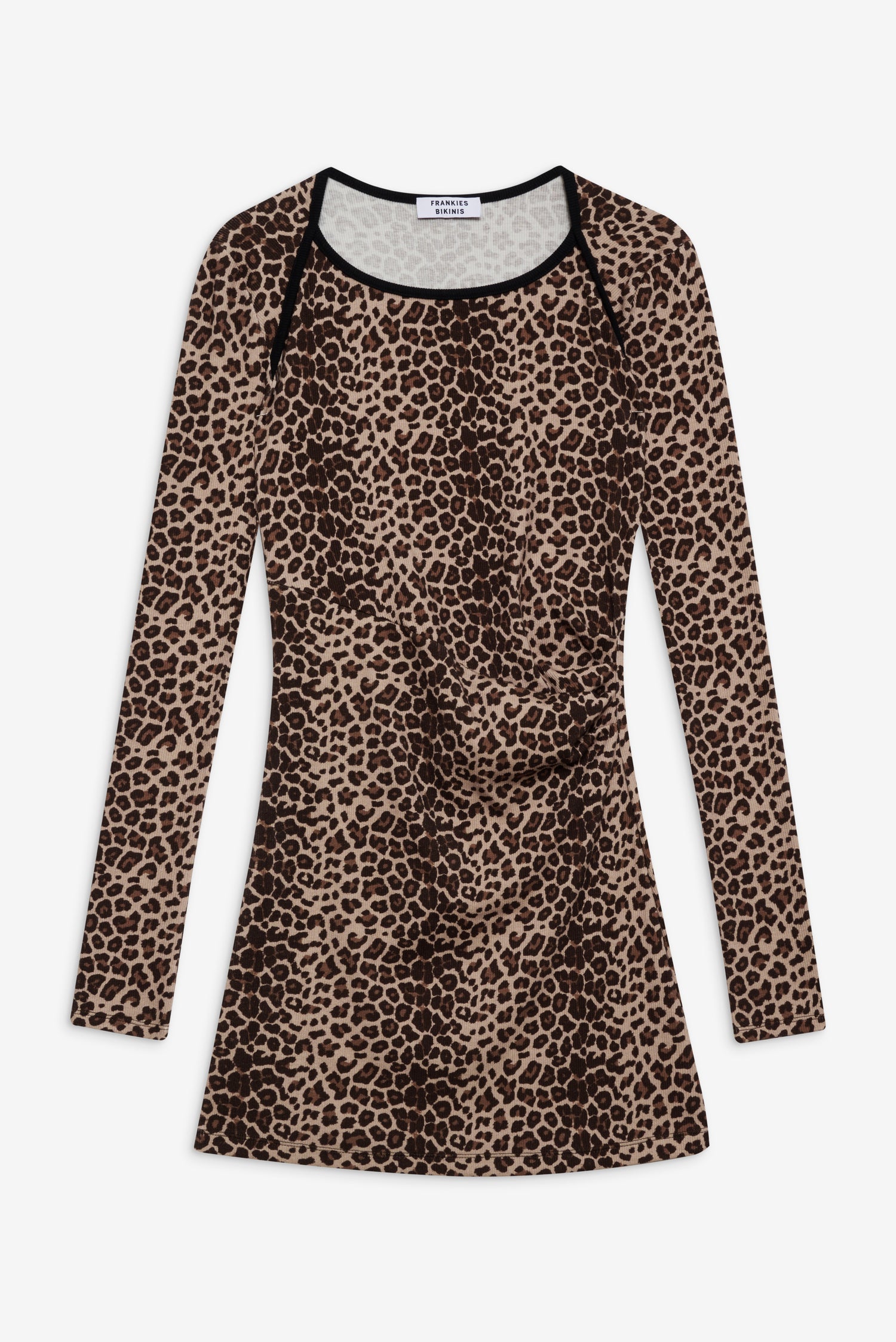 Chelsea Long Sleeve Mini Dress  Cheetah