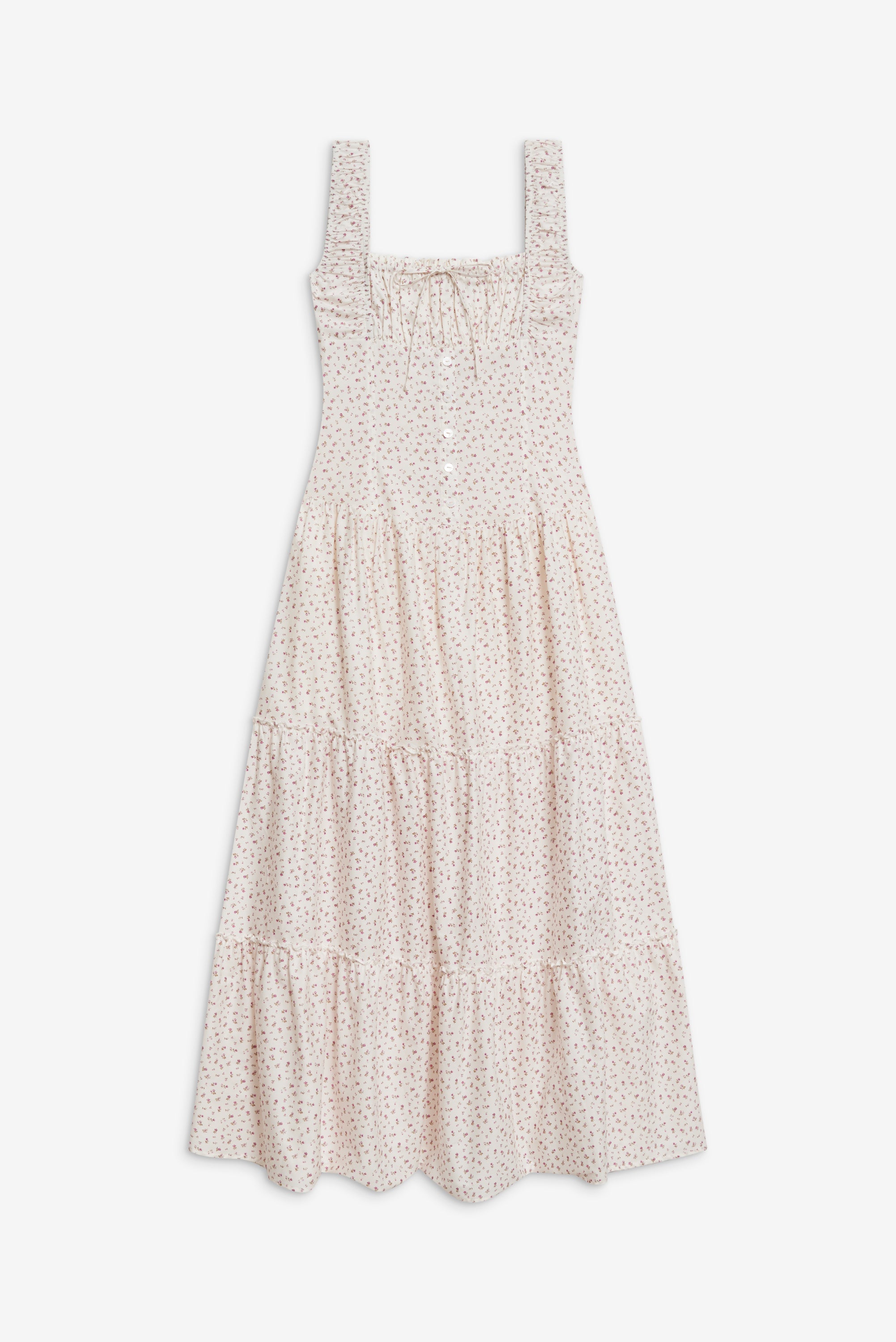 Christabelle Floral Ruffle Maxi Dress - Tea Party Christabelle Floral Ruffle Maxi Dress - Tea Party