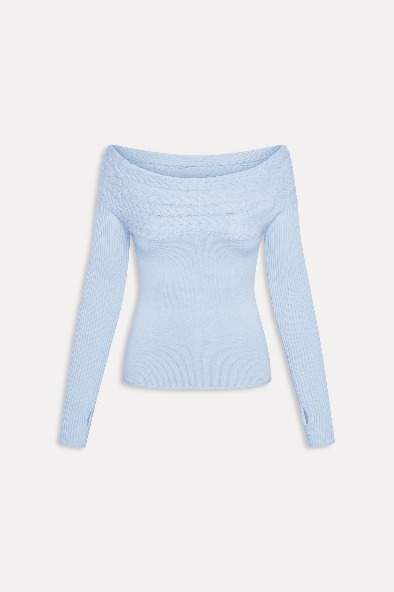 Crosby Cloud Cable Knit Sweater  Horizon