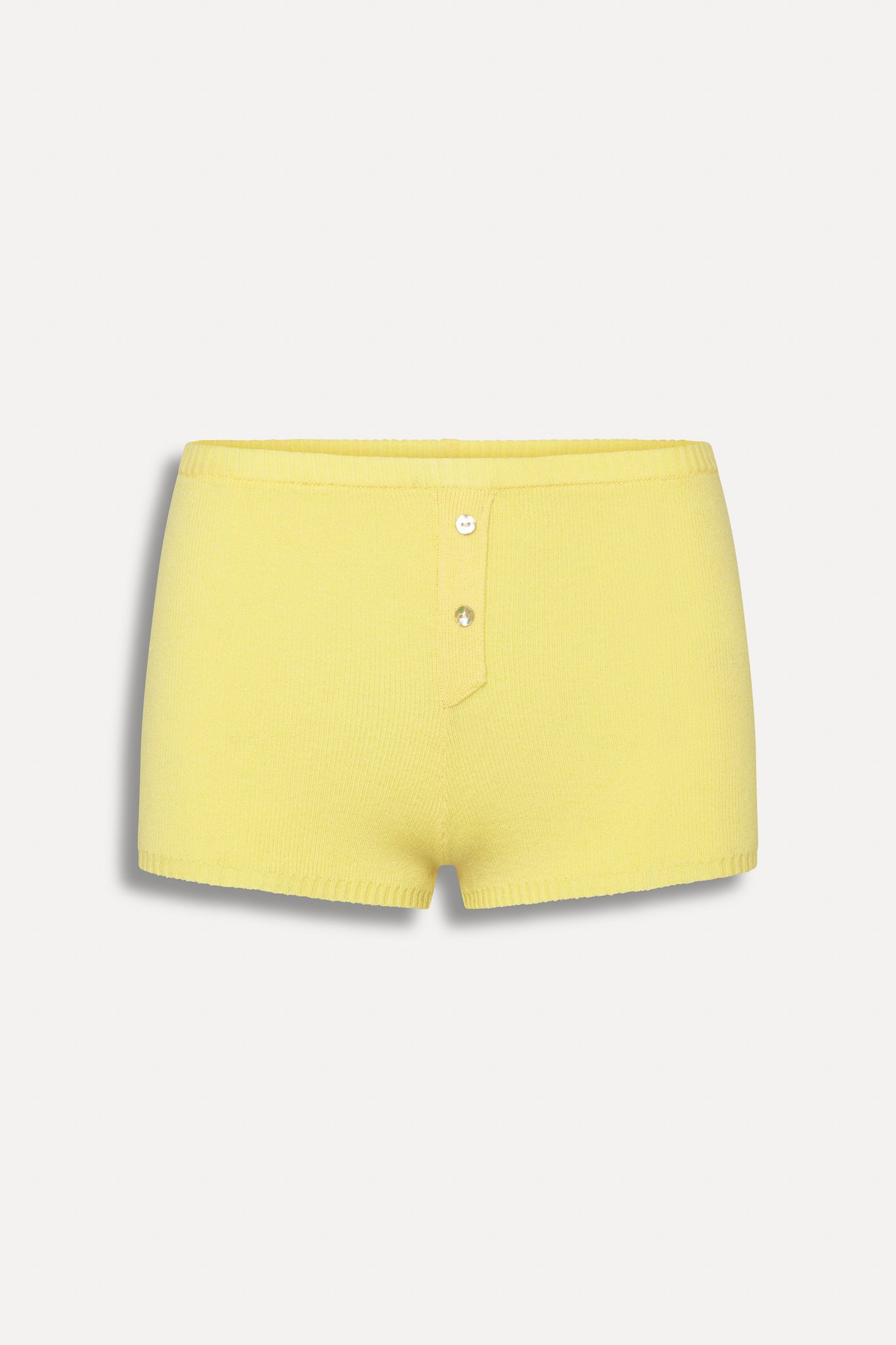 Cuddle Knit Booty Shorts  Honeycomb
