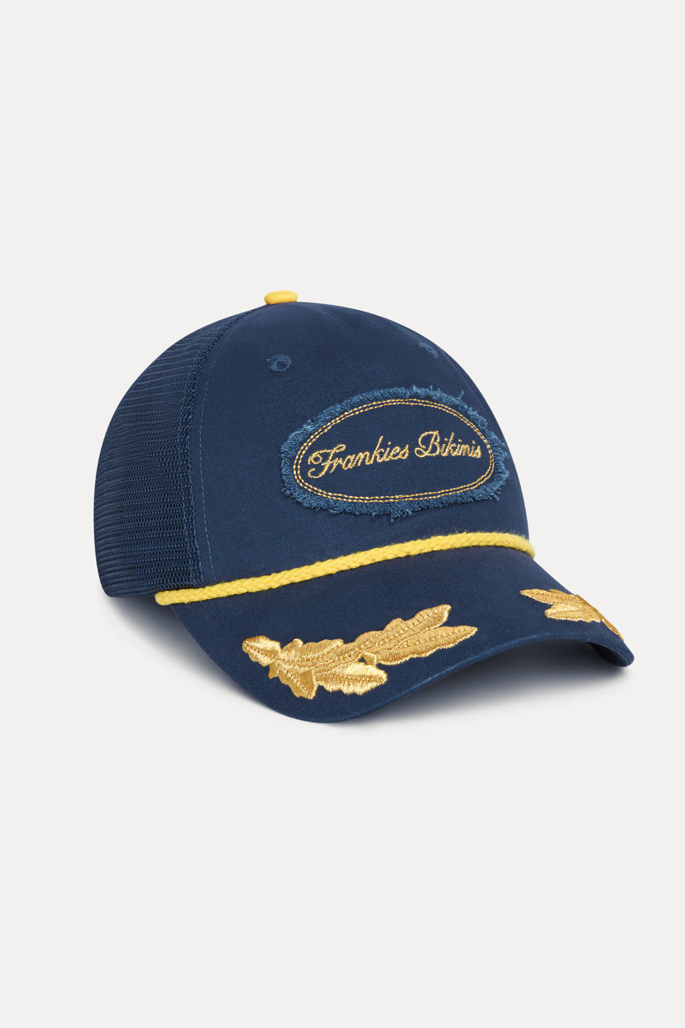 Dakota Canvas Trucker Hat  Bleacher Blue