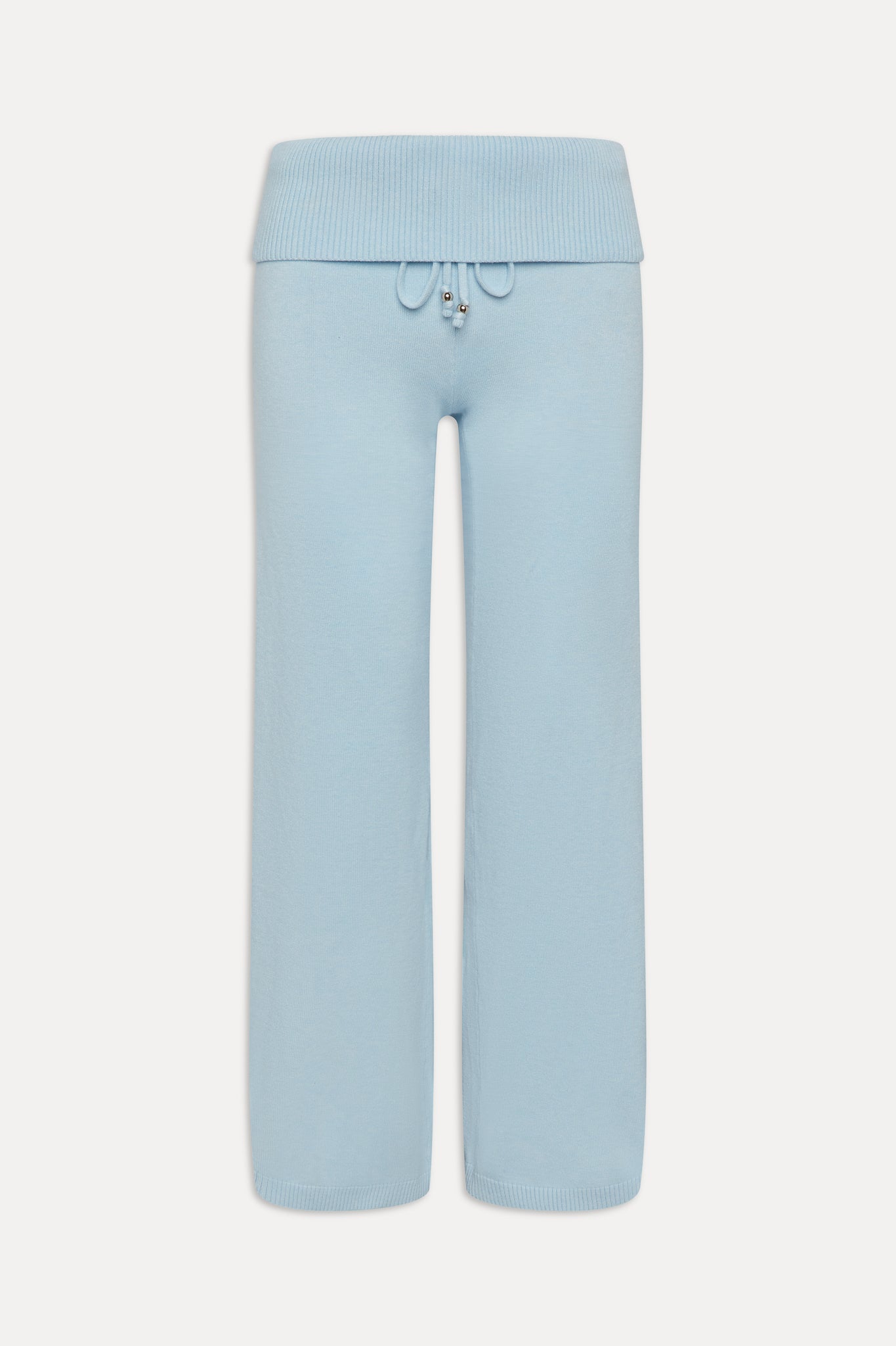 Dawson Knit Fold Over Pants - Daydream