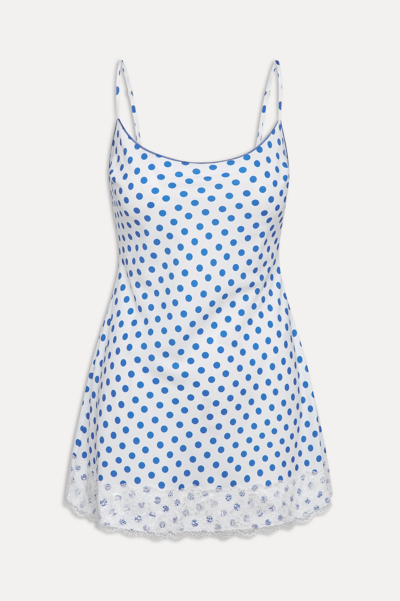Delaney Polka Dot Mini Dress - Delicate Dot