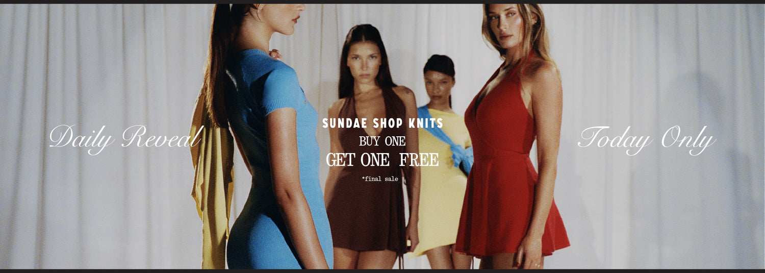 Sundae Shop Knits Bundle Banner - Frankies Bikinis