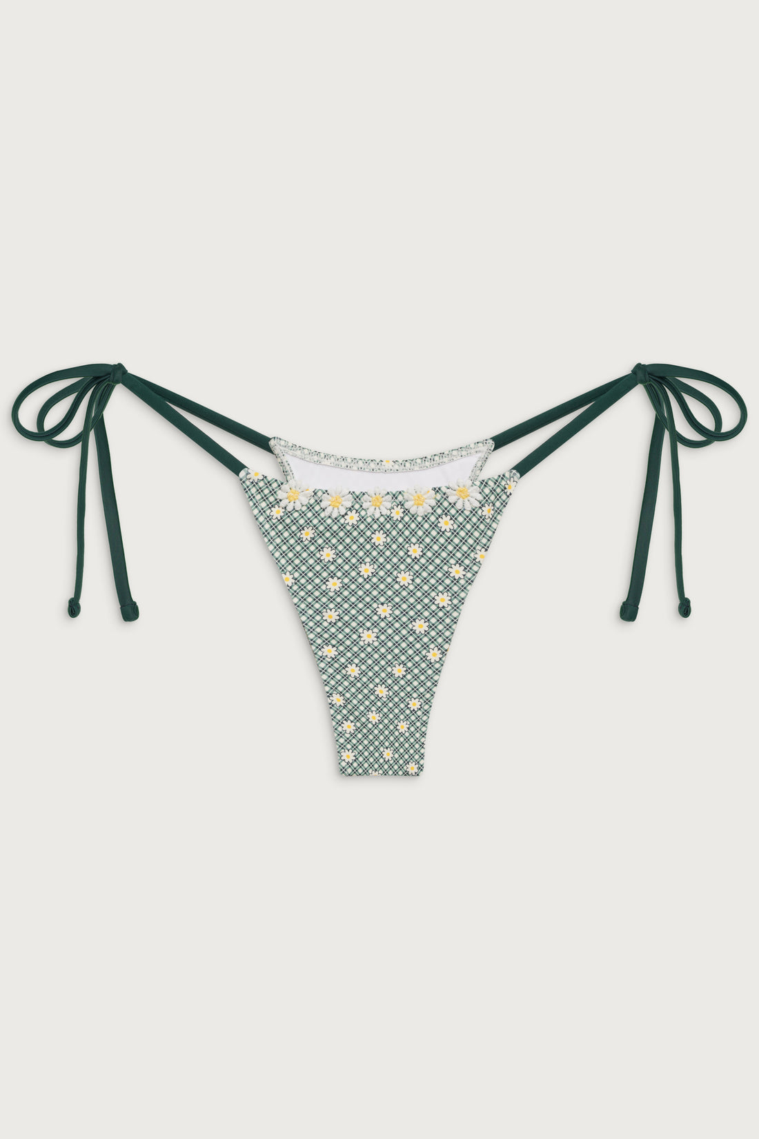 Divine Gingham Skimpy Bikini Bottom