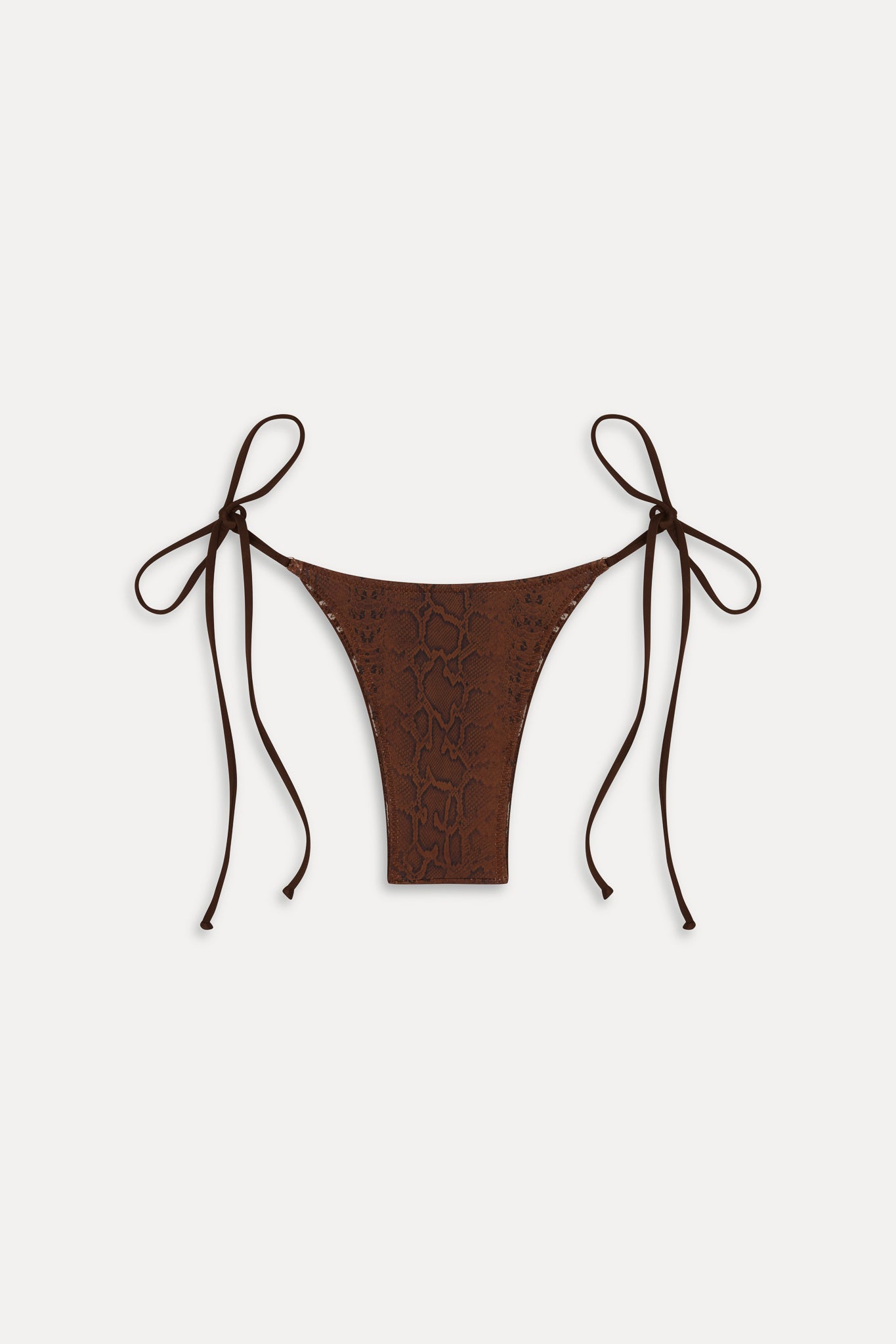 x Réalisation Par Divine Reversible Bikini Bottom - Python/Animal