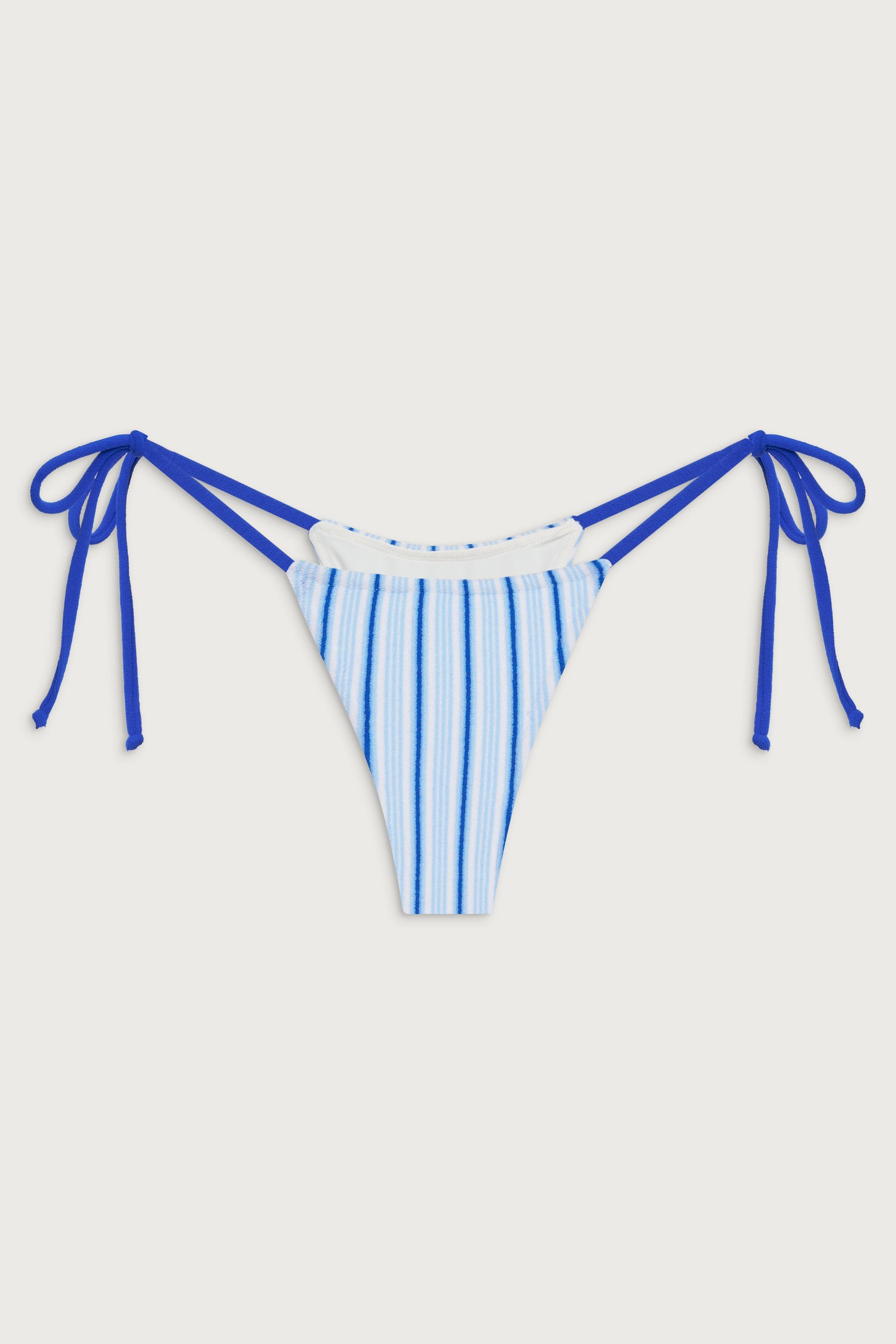 x DJERF AVENUE Divine Skimpy Bikini Bottom - Seaside Stripe