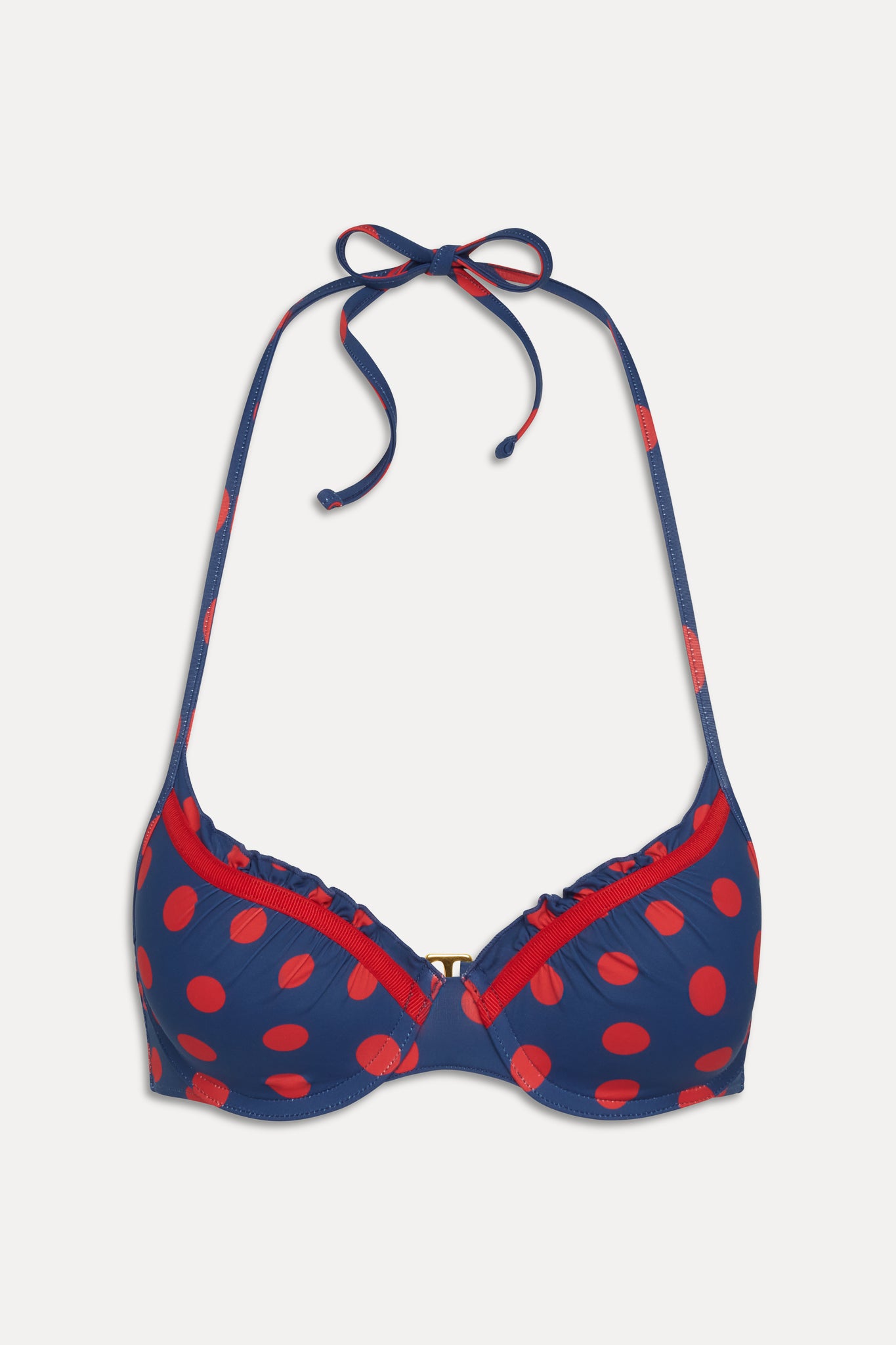 x Khy Dolce Push Up Bikini Top  Strawberry Dot