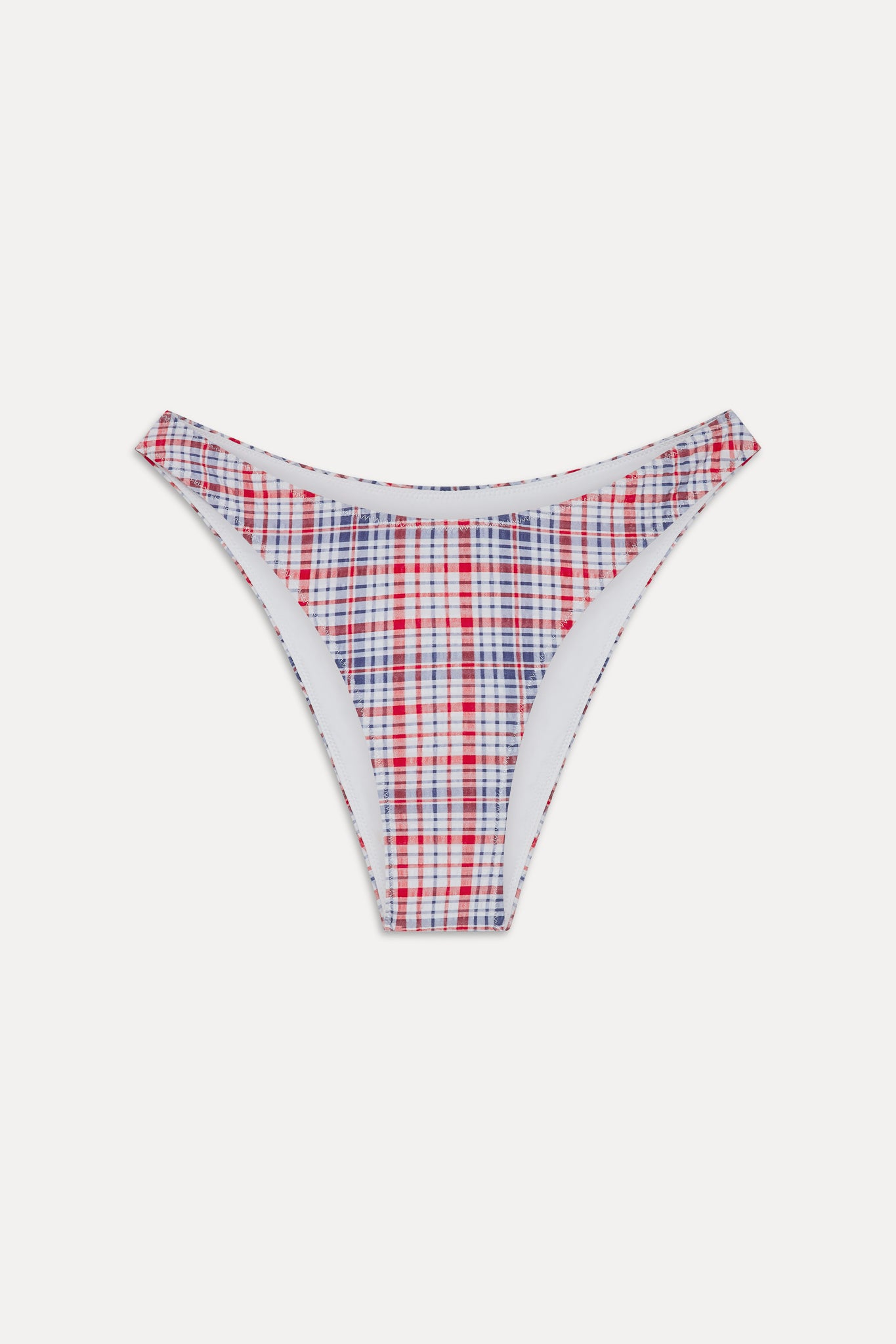 Dove Bikini Bottom  Americana Plaid
