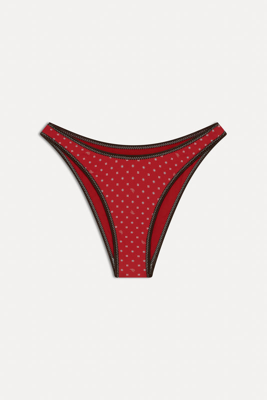 BELLA HADID Dove Bikini Bottom Lovebug by Frankies Bikinis 