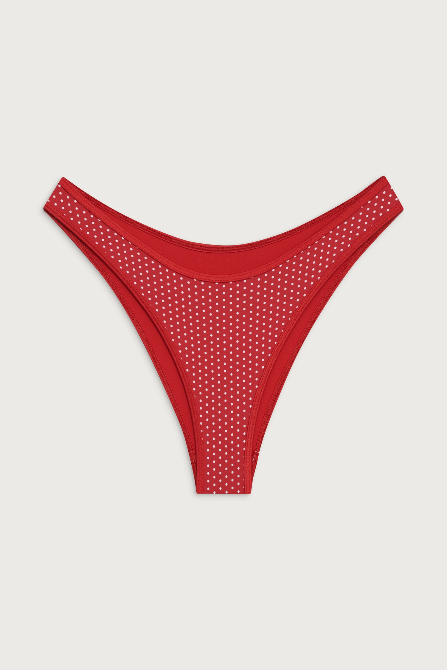Dove Classic Bikini Bottom - Scarlet Dot