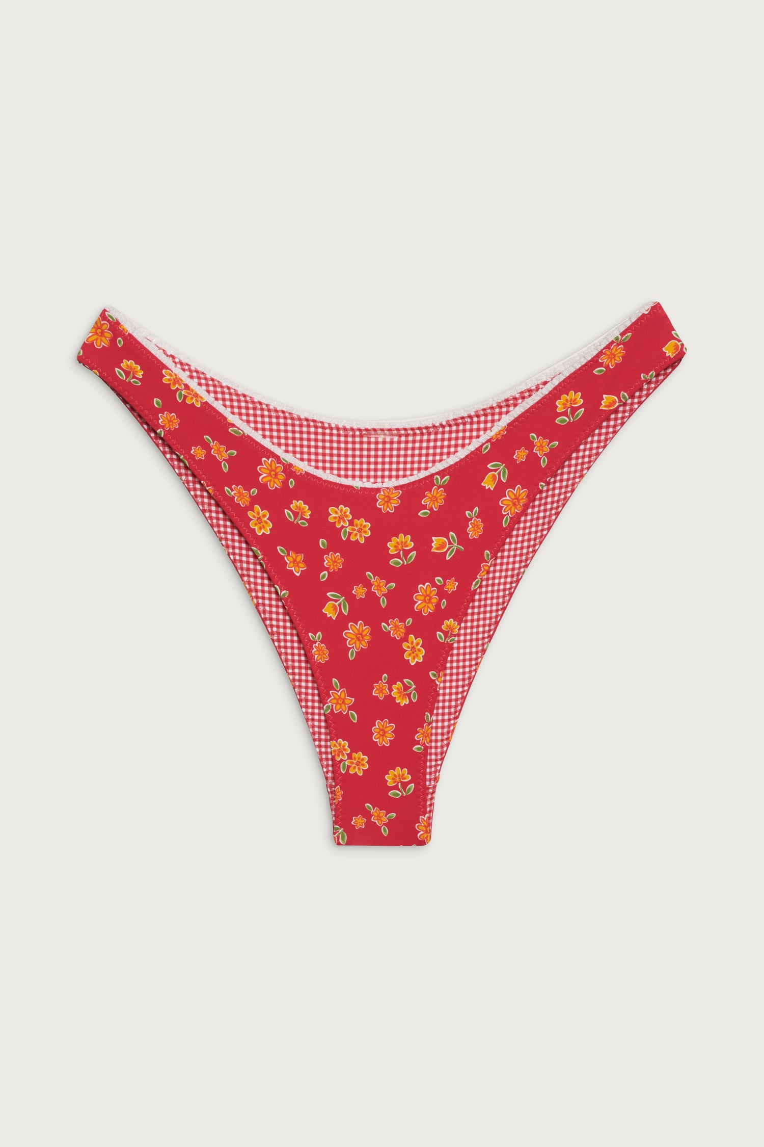 Dove Reversible Classic Bikini Bottom  Summer Flower