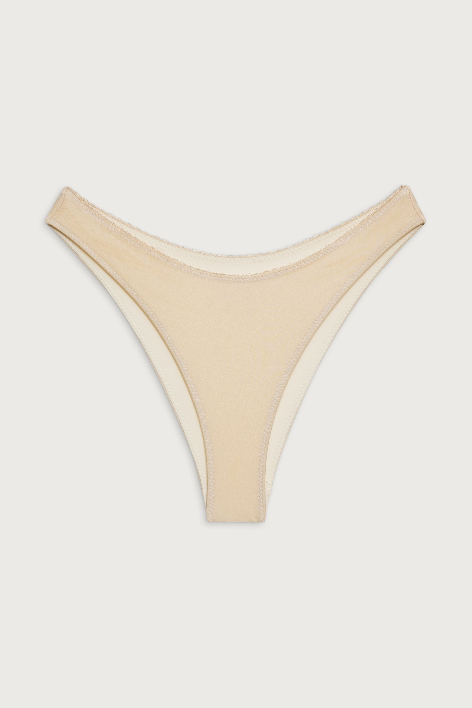 x DJERF AVENUE Dove Classic Bikini Bottom - Sand Castle