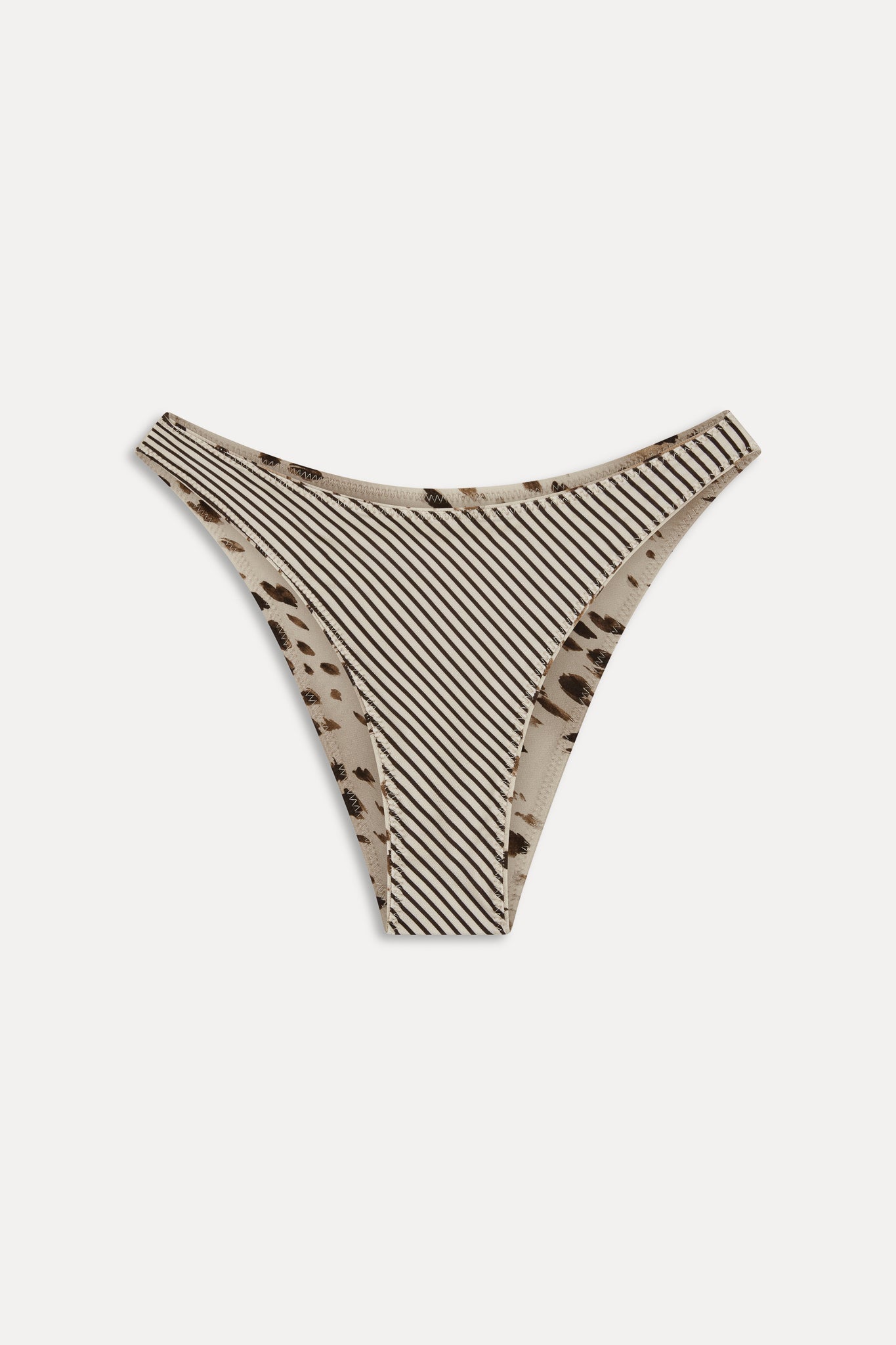 x JENNIE Dove Reversible Bikini Bottom  Marrakesh
