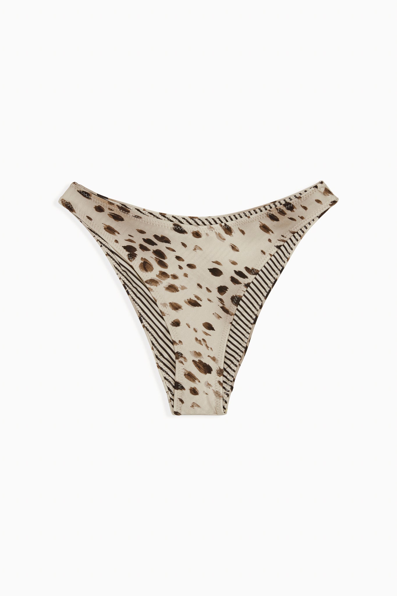 x JENNIE Dove Reversible Bikini Bottom  Marrakesh