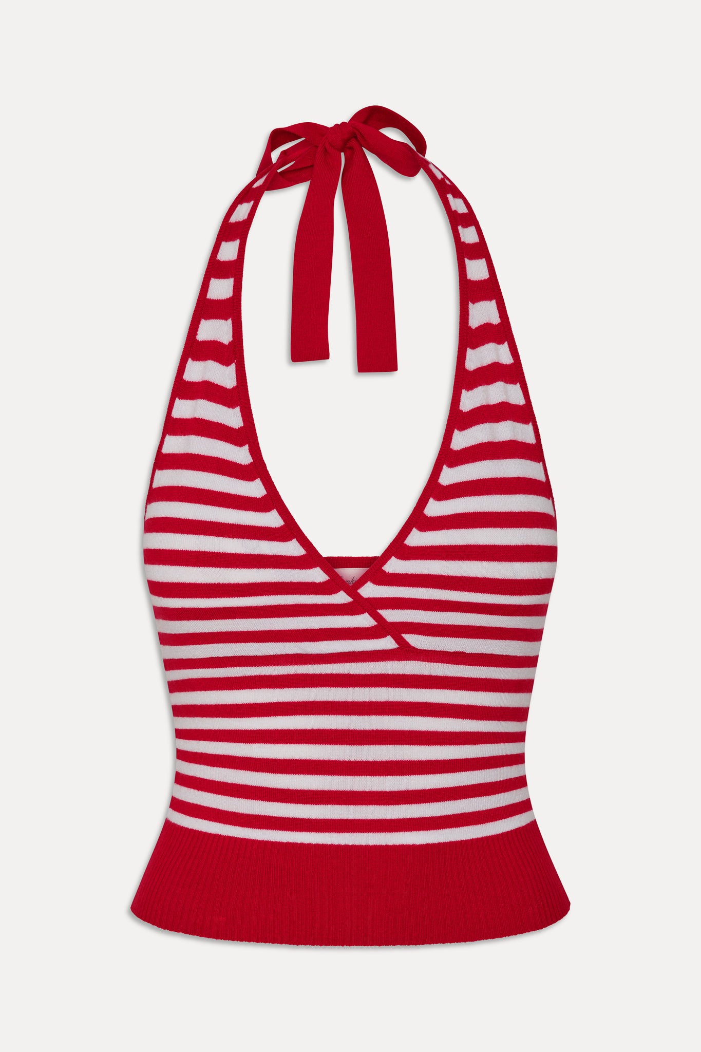 Dylan Knit Halter Top - Starlit Stripe