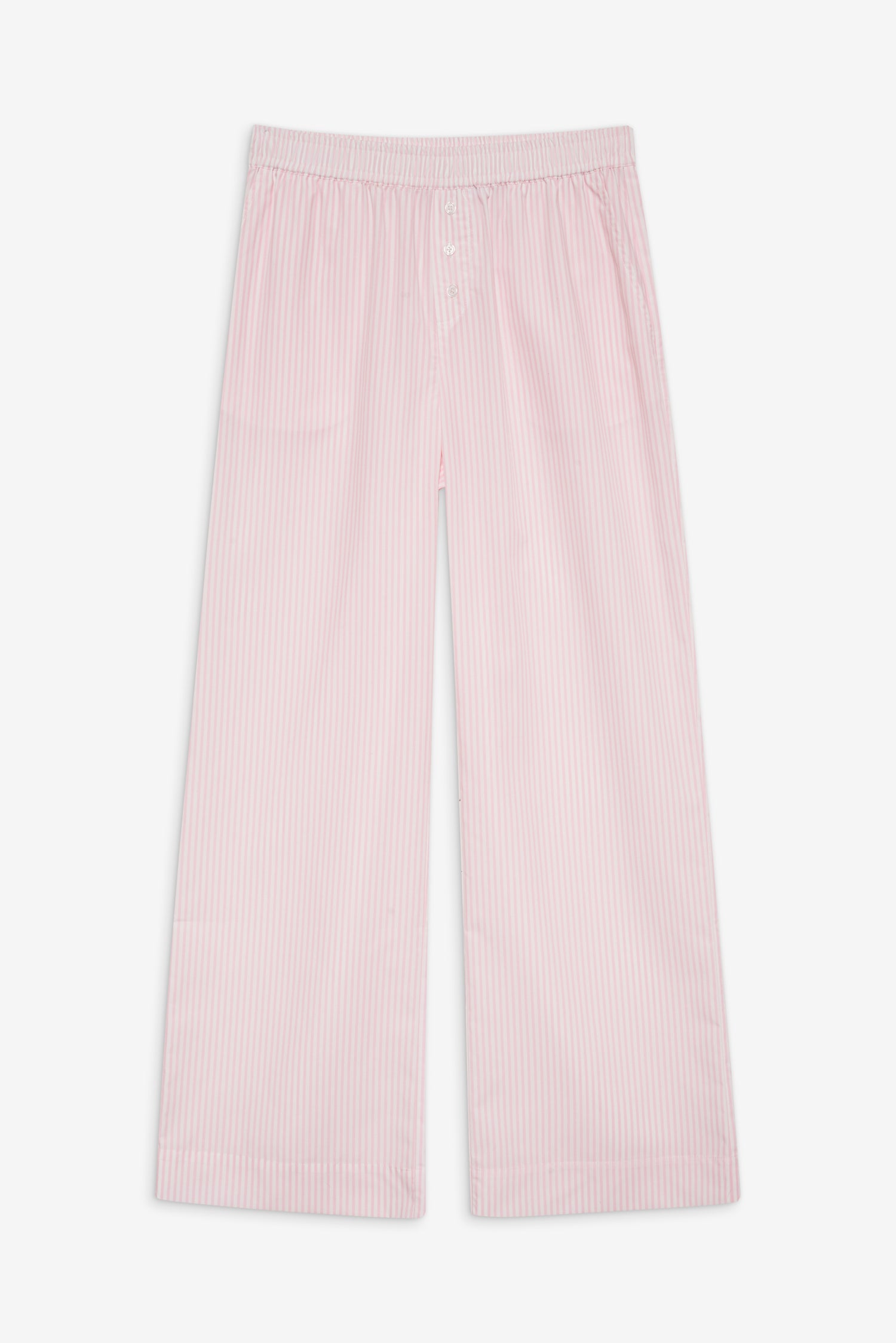 Easy Striped Sleep Pants  Pink Stripe