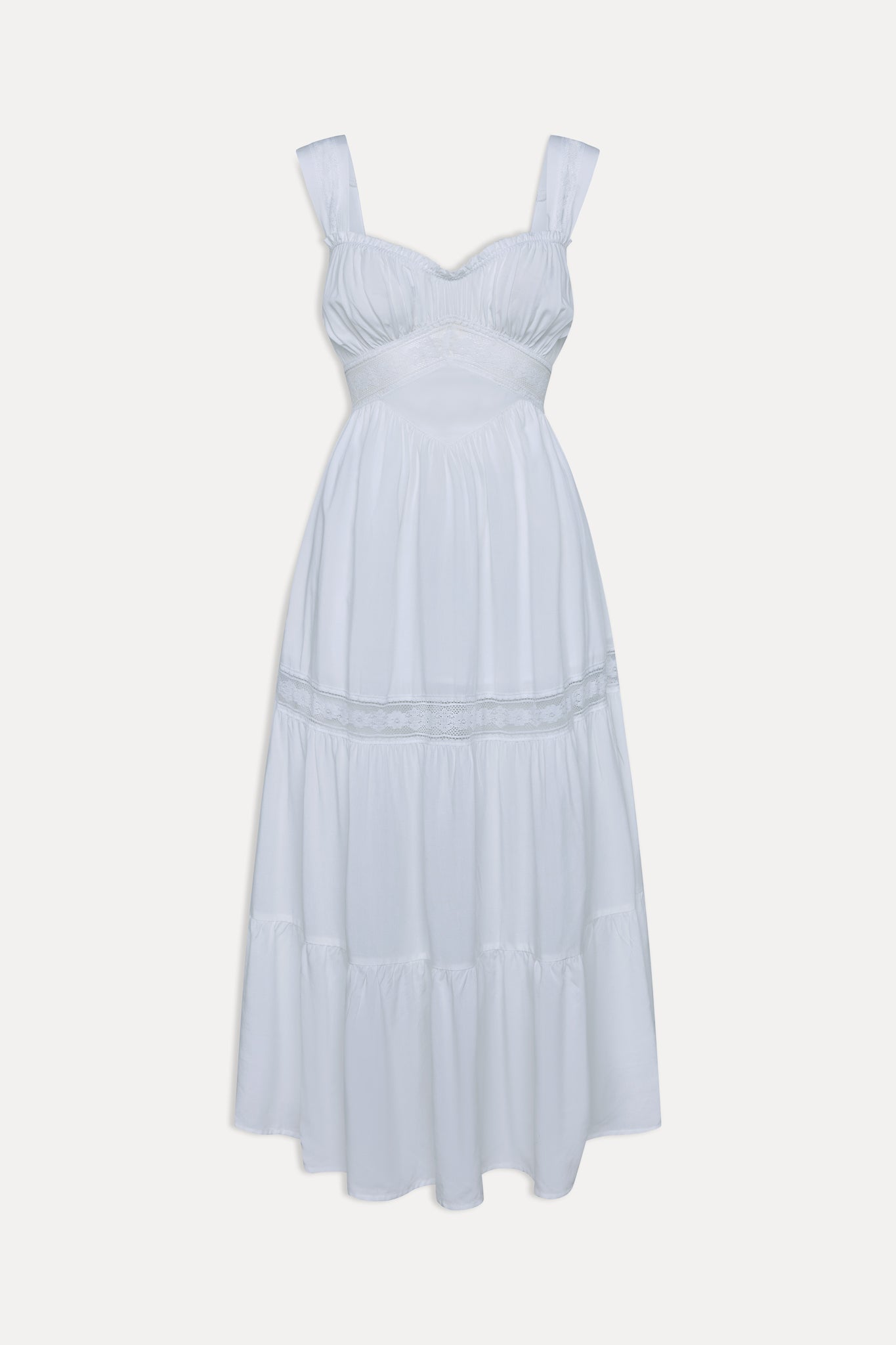 frankies bikinis white maxi dress Dakota Maxi Dress