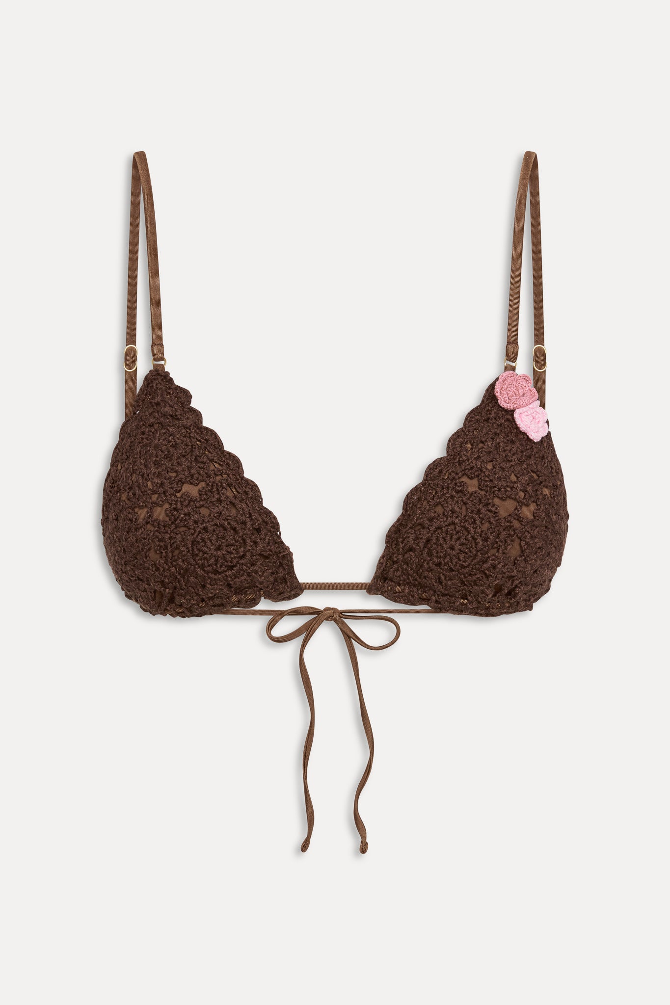 x Devon Lee Carlson Elena Crochet Bikini Top  Daisy Lynn