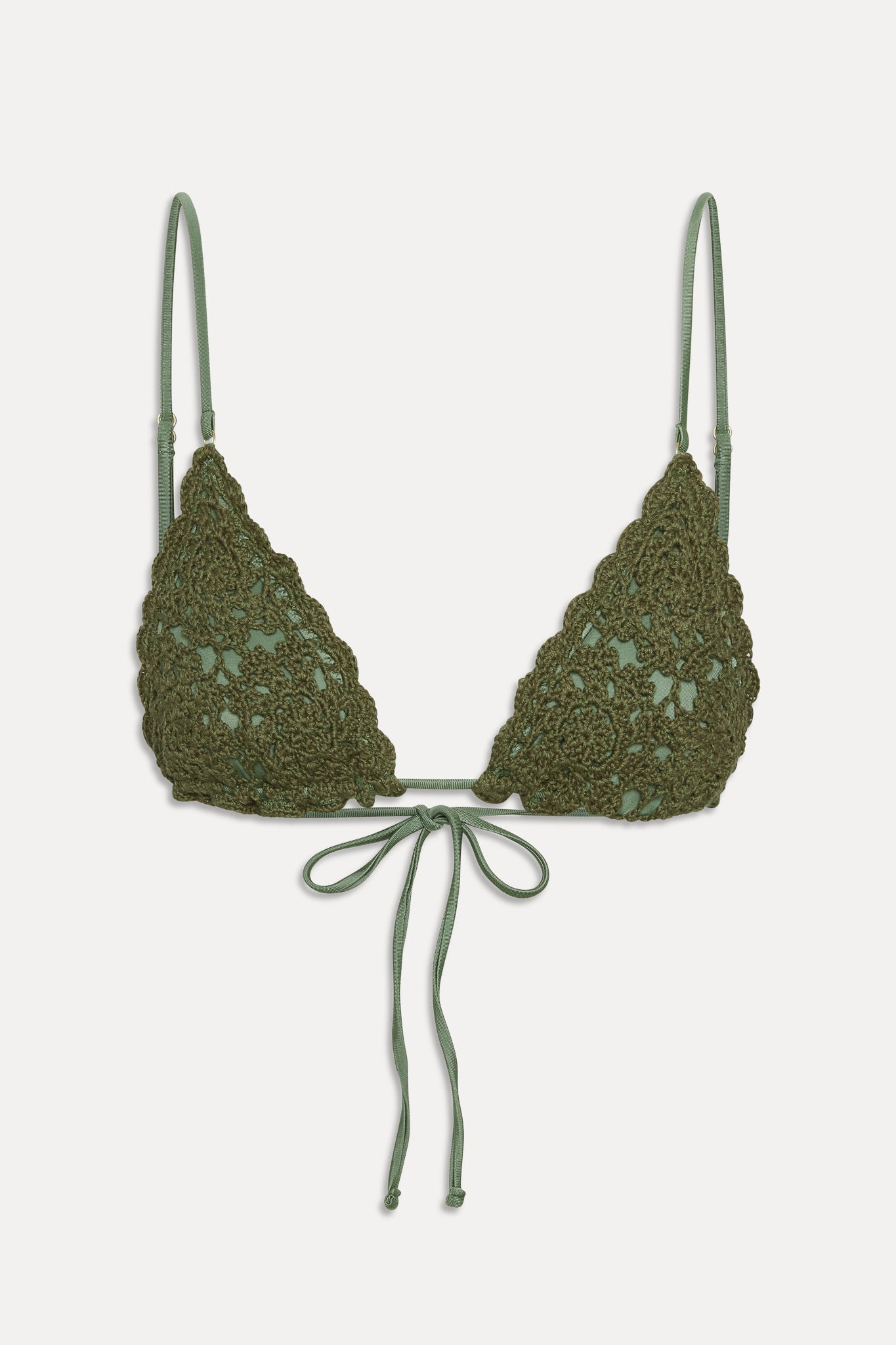 Elena Crochet Bikini Top  Backyard Baby