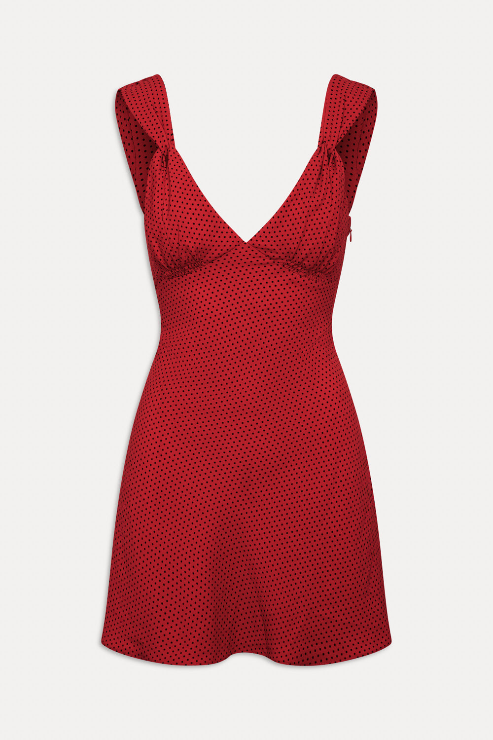Emilia Polka Dot Mini Dress  Spice Dot