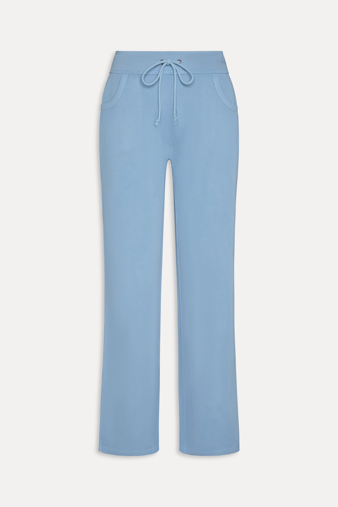 Emma Thermal Low Rise Pants  Lullaby Sky