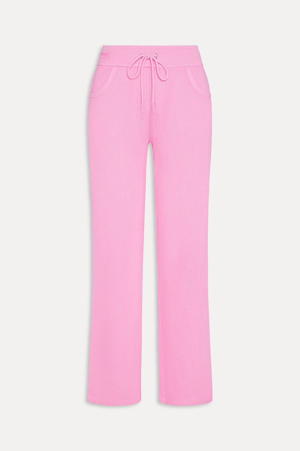 Emma Thermal Low Rise Pants  Blush
